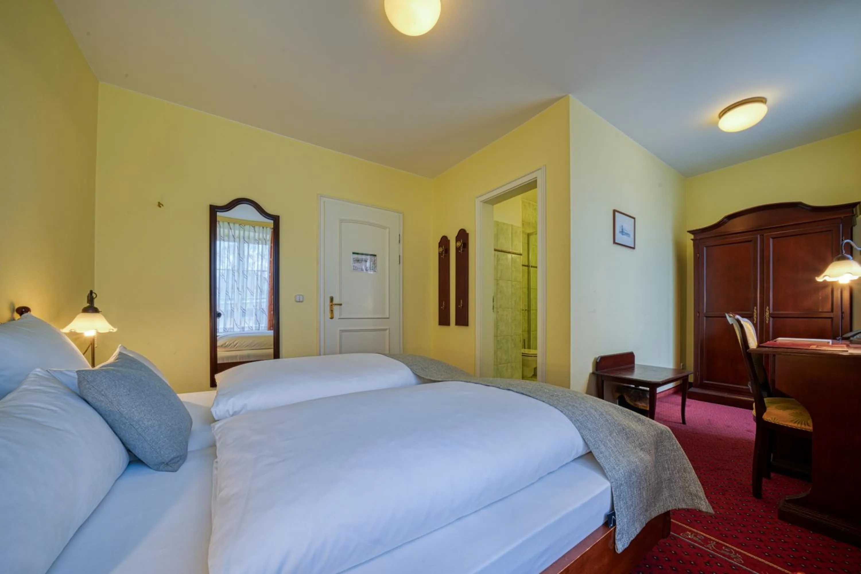 Photo of the whole room, Bed in Hotel Seeblick Wismar