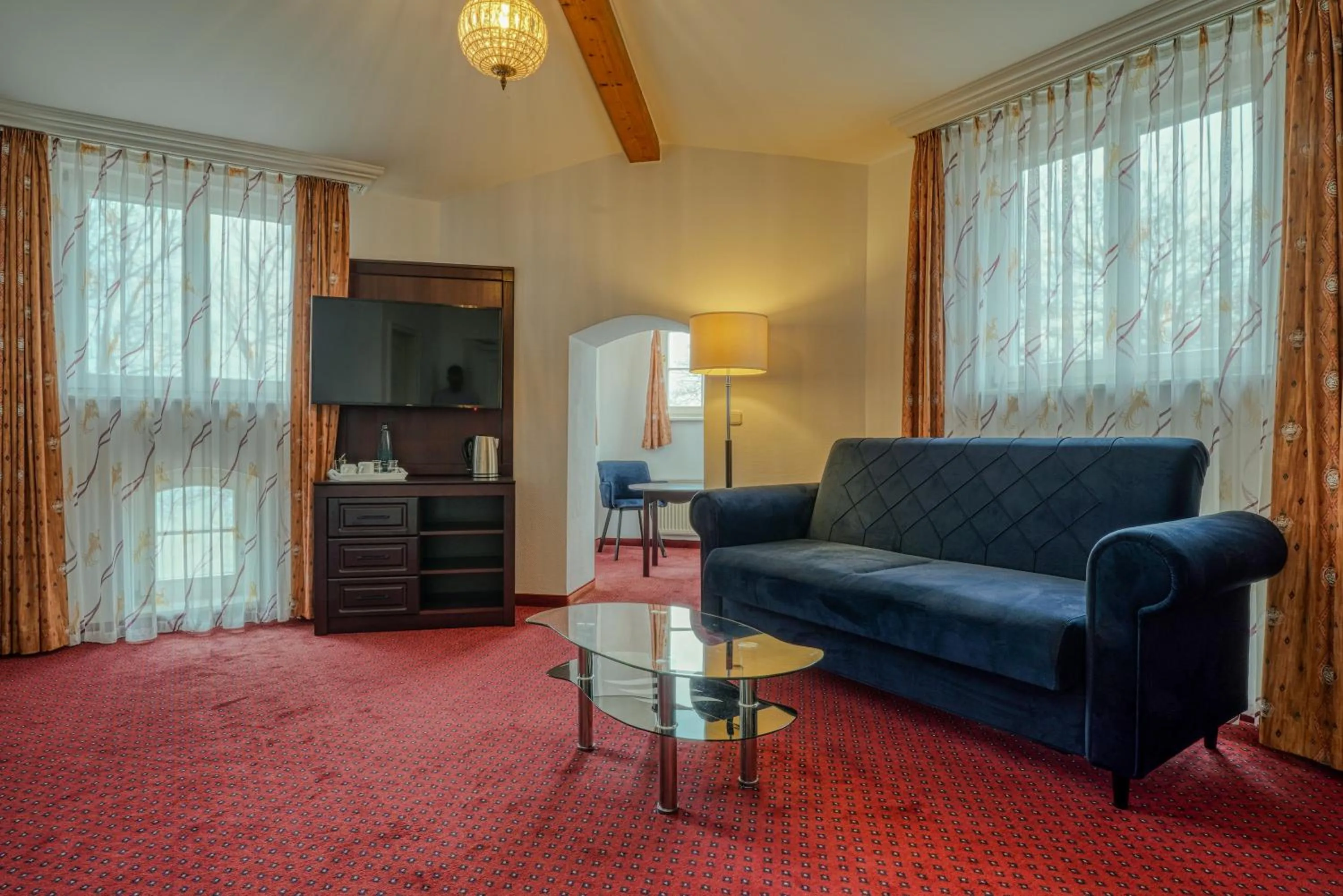 TV and multimedia in Hotel Seeblick Wismar