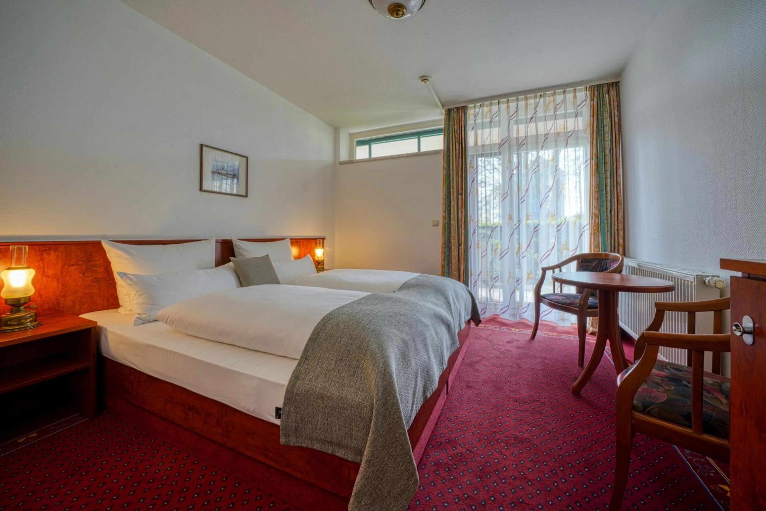 Photo of the whole room, Bed in Hotel Seeblick Wismar