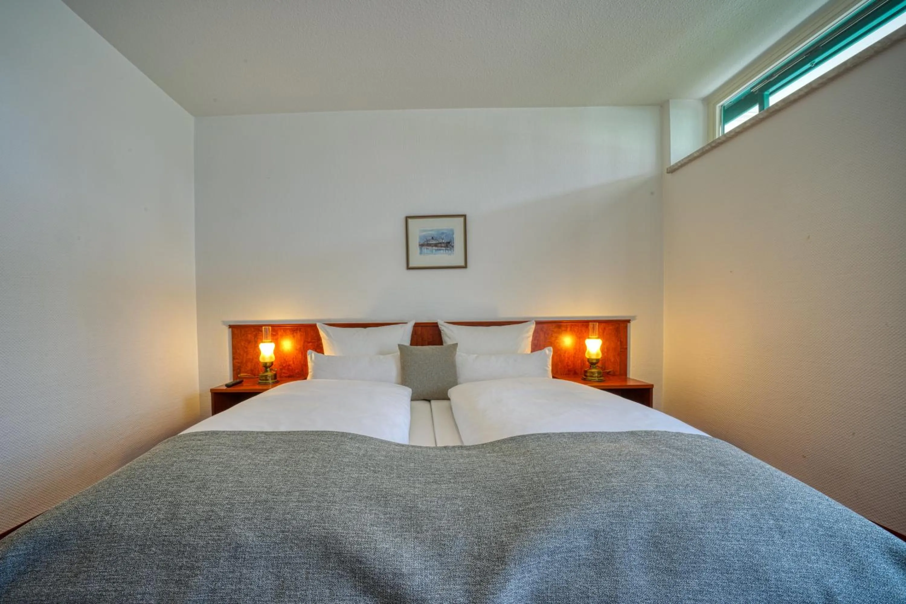 Photo of the whole room, Bed in Hotel Seeblick Wismar