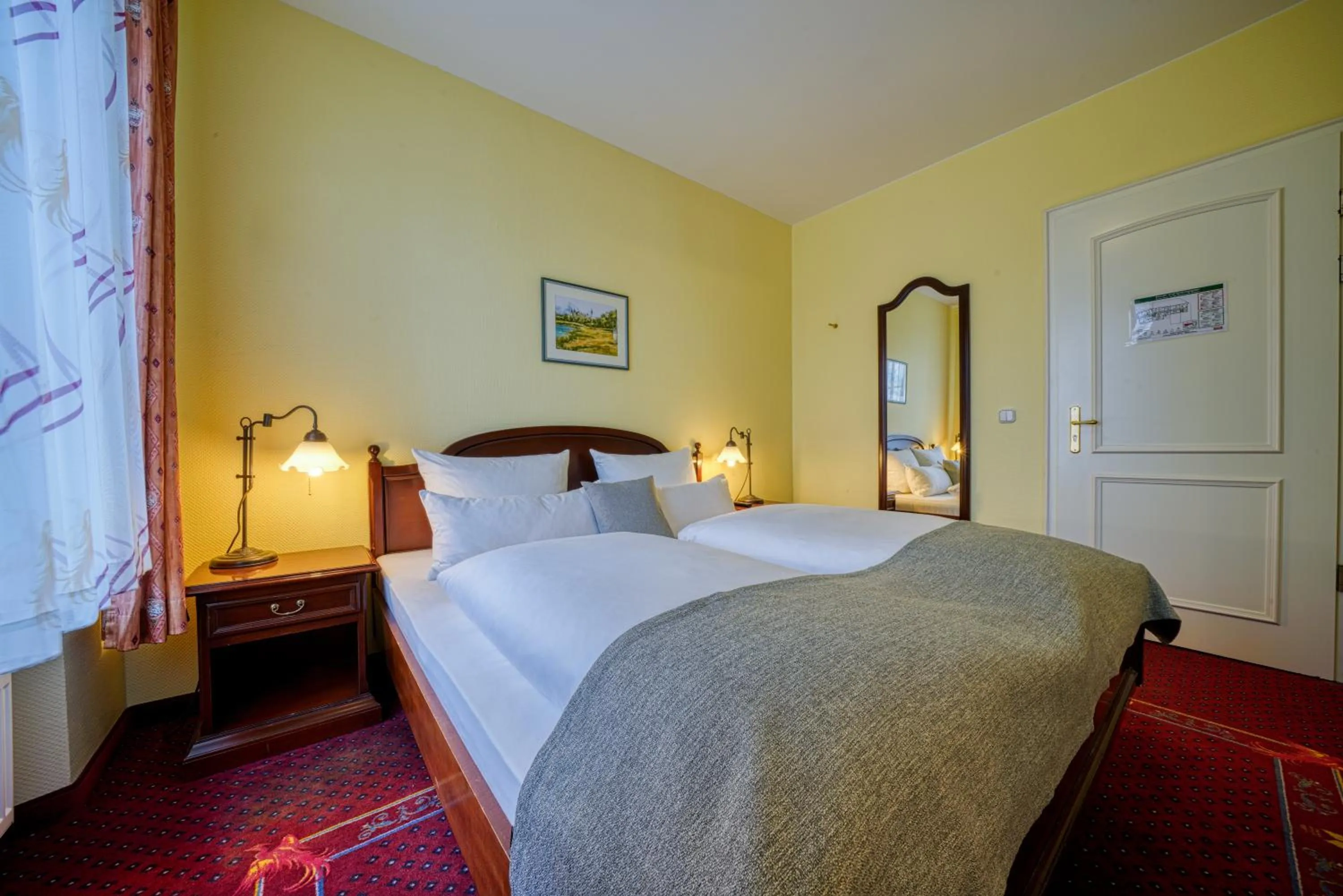 Photo of the whole room, Bed in Hotel Seeblick Wismar