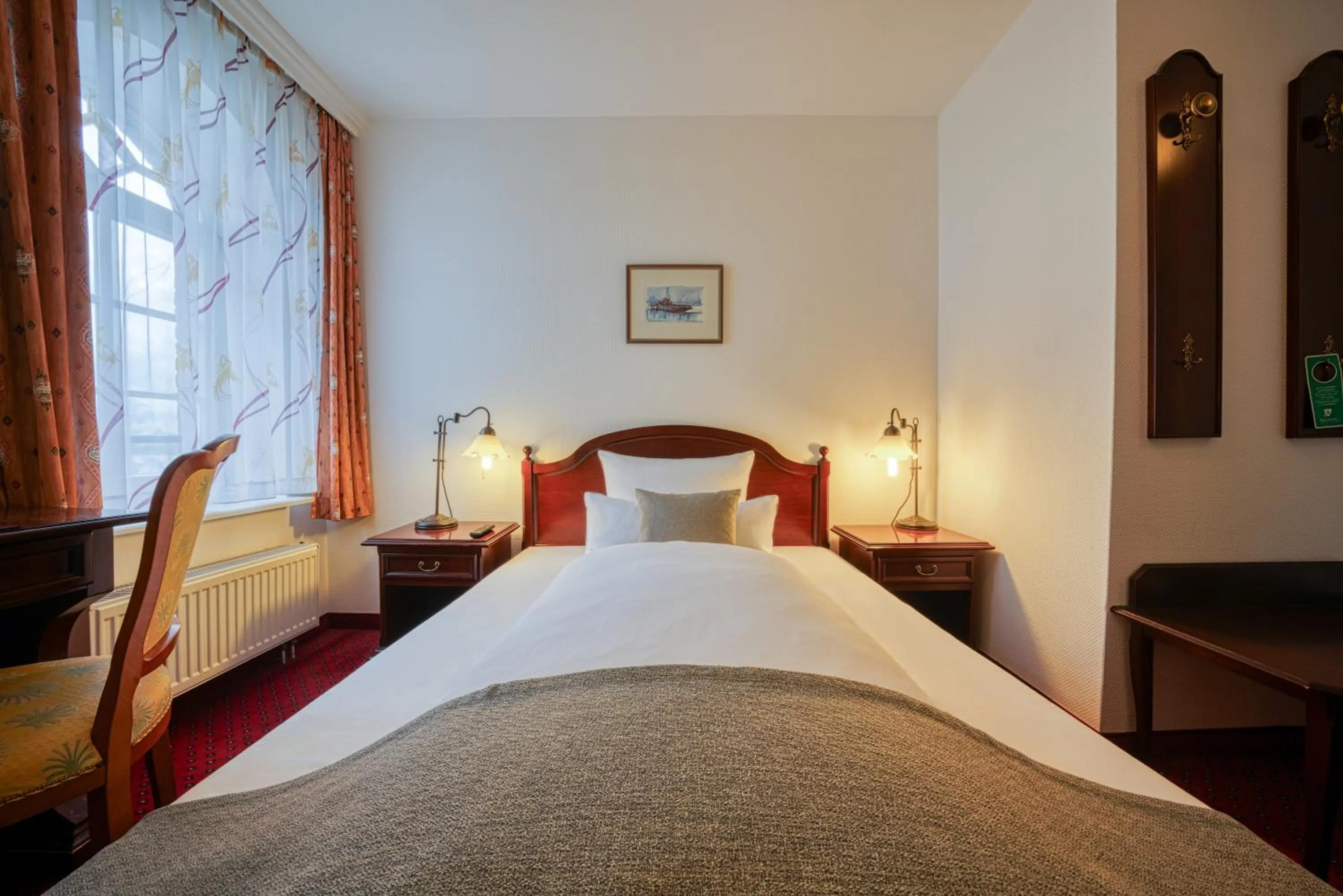 Photo of the whole room, Bed in Hotel Seeblick Wismar