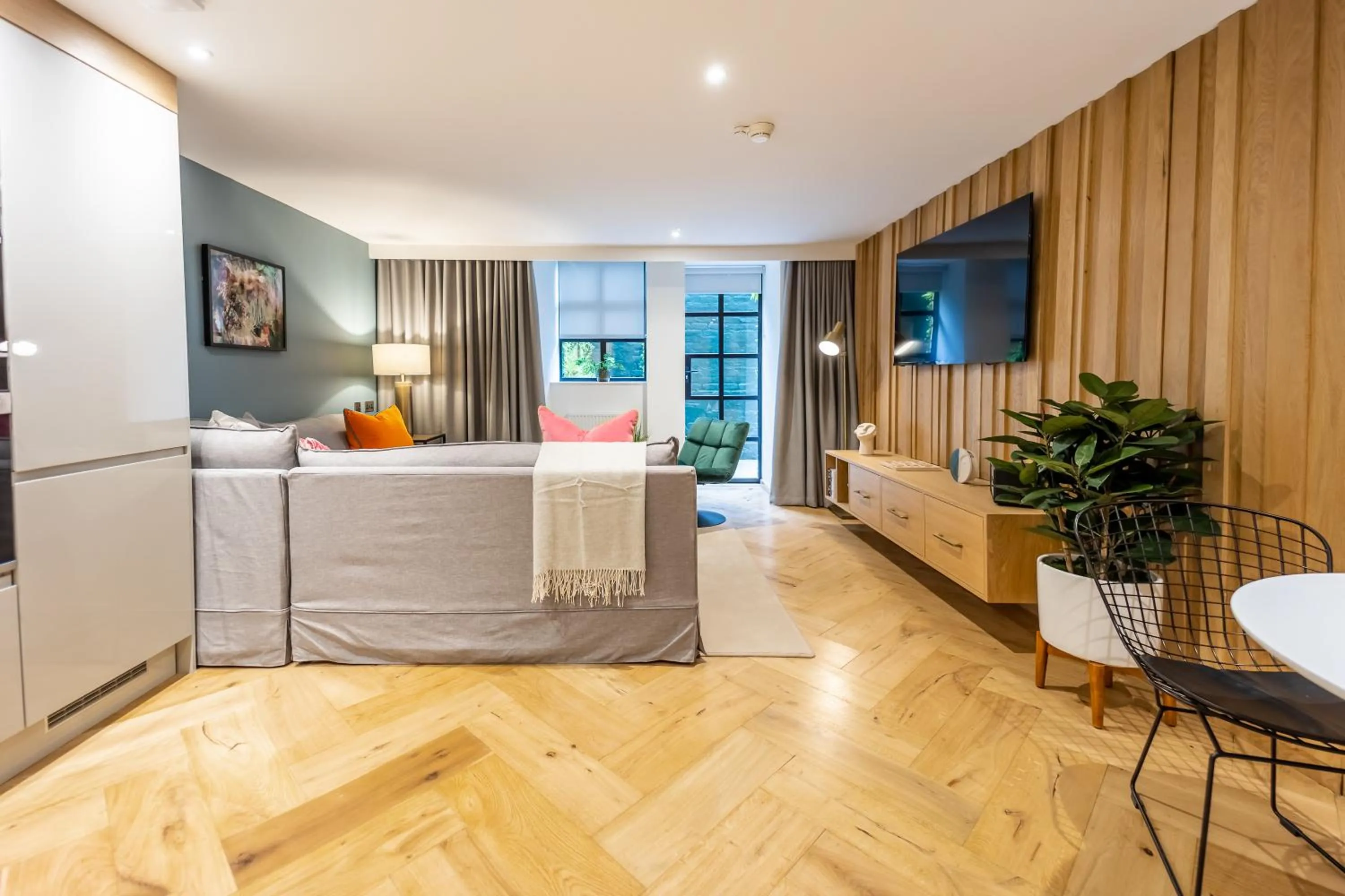 Living room in No1 Apartments Edinburgh - New Town