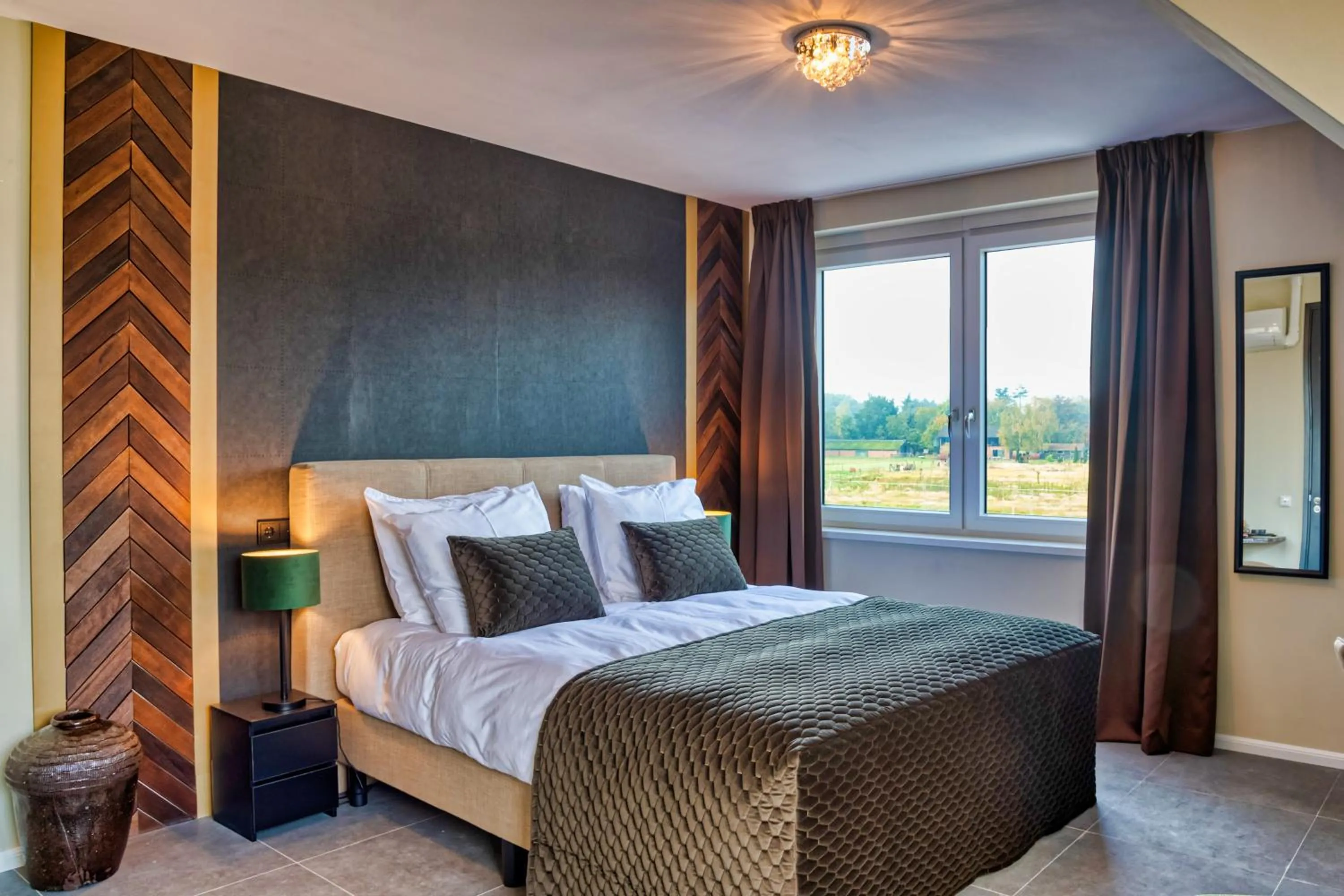 Bed in B & B Wellness voor 2