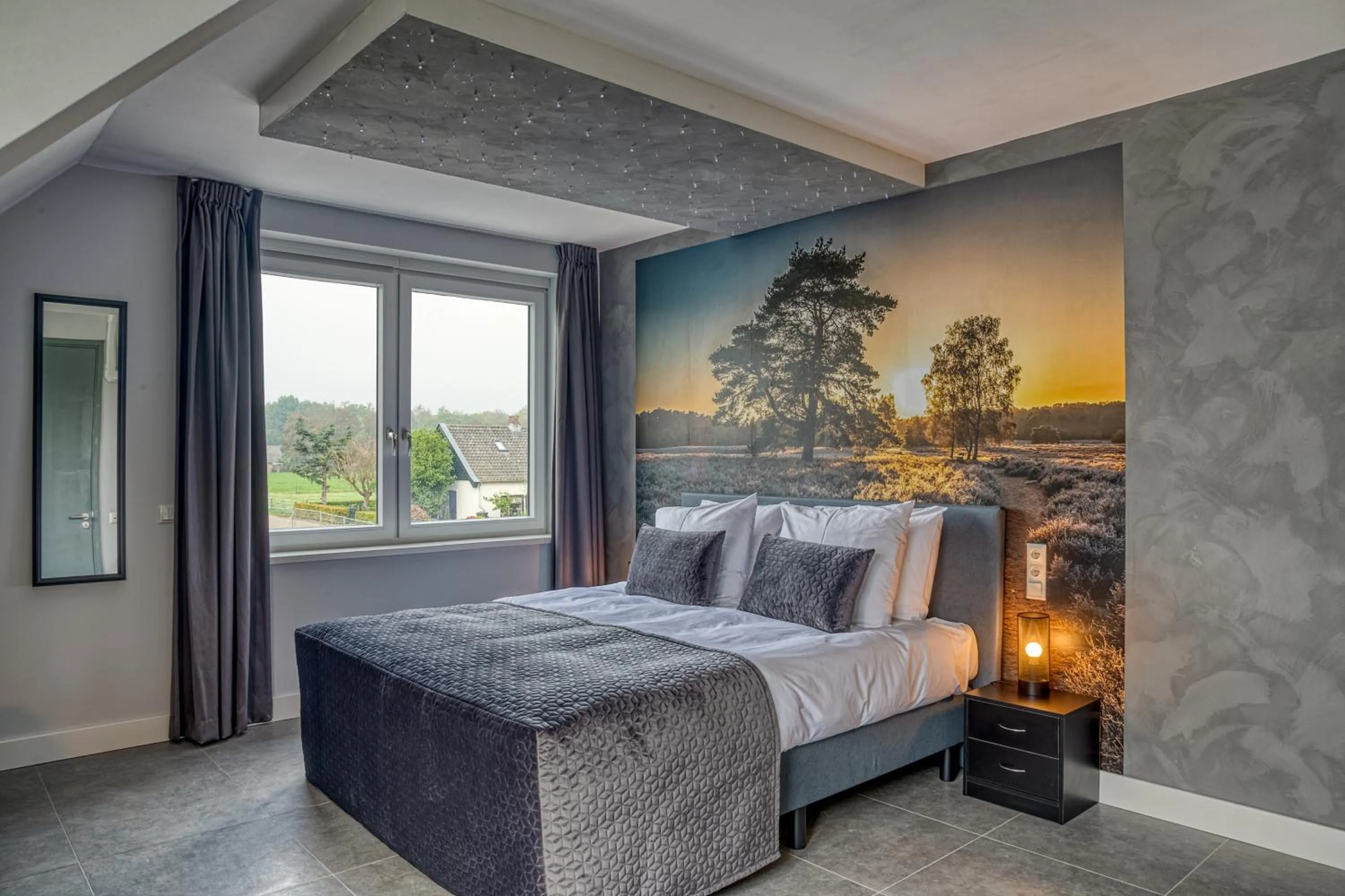 Bed in B & B Wellness voor 2