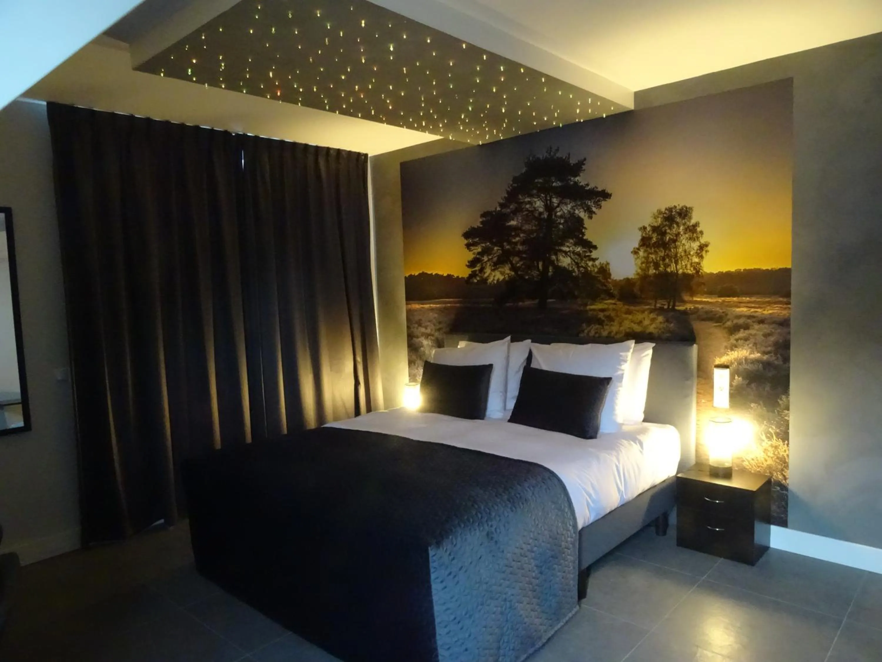 Bed in B & B Wellness voor 2