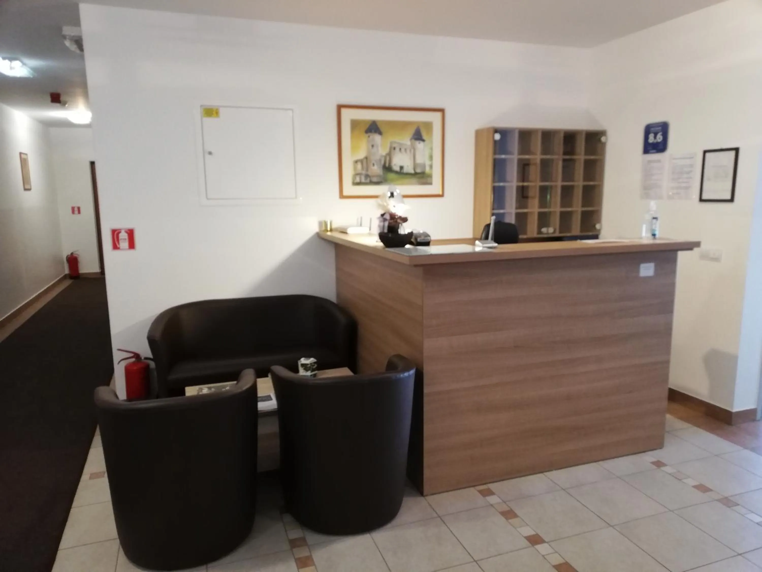 Lobby or reception in Hotel Amarilis