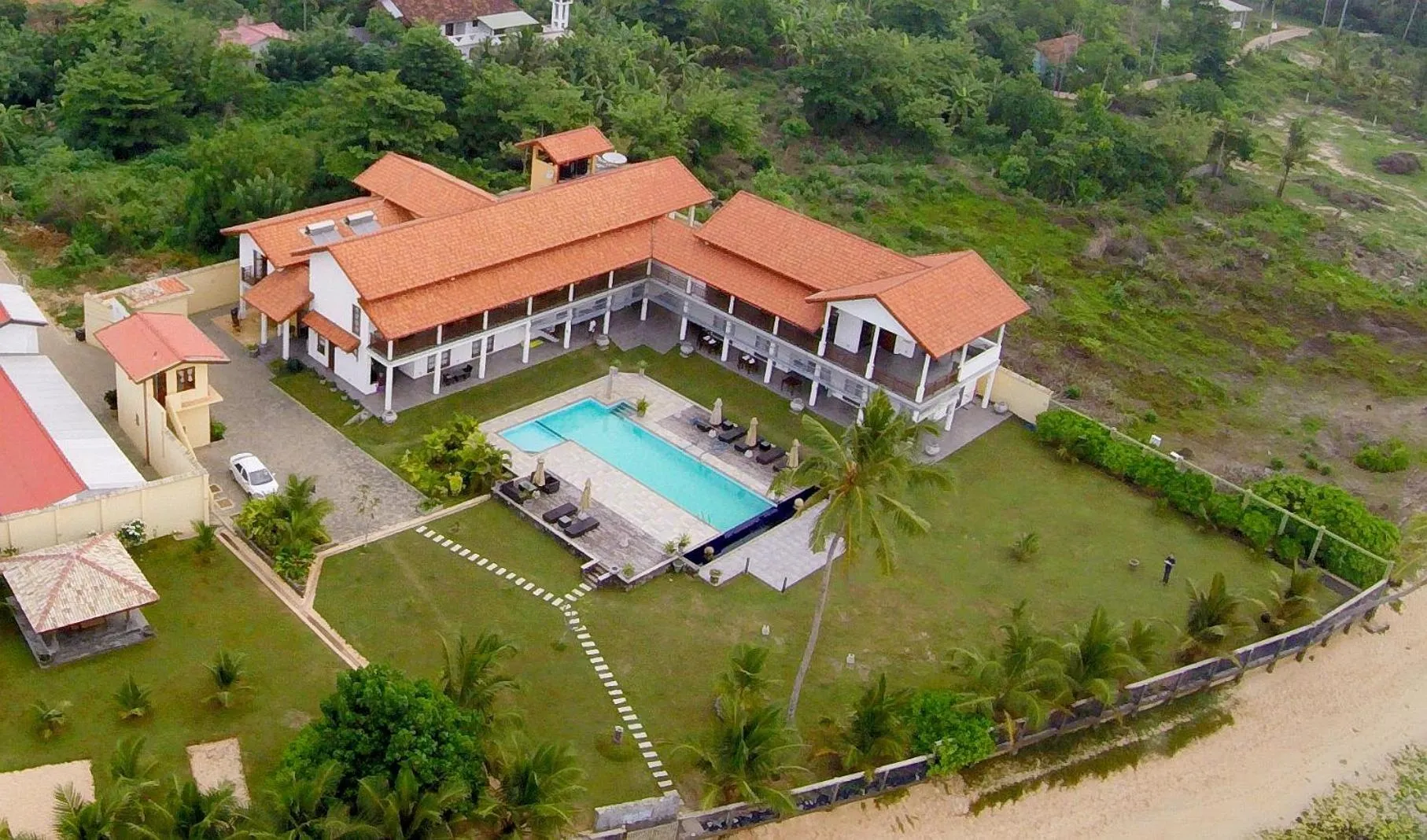 Bird's eye view in IMAGINE Villa Hotel