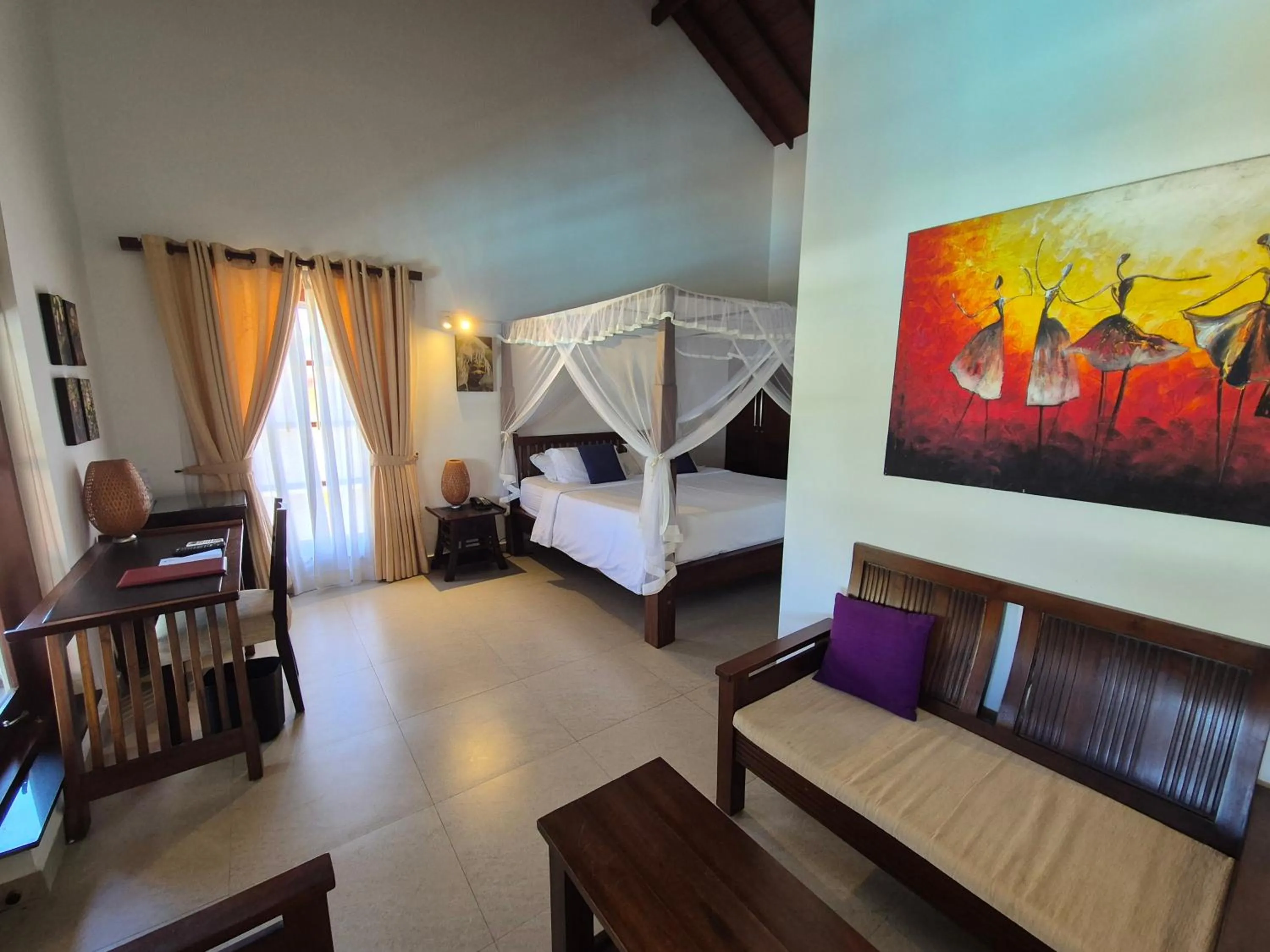 Bedroom, Bed in IMAGINE Villa Hotel