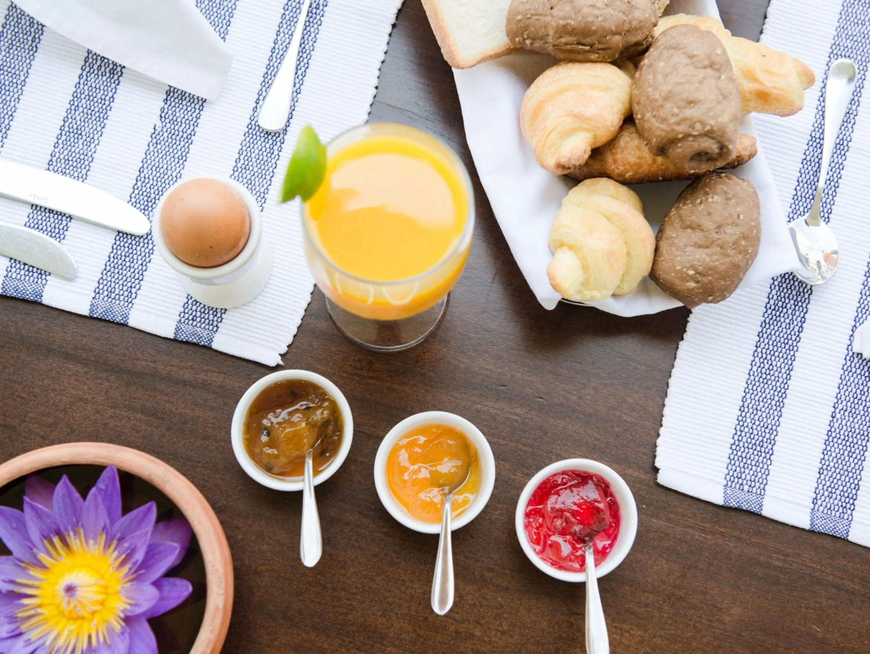 Food close-up in IMAGINE Villa Hotel