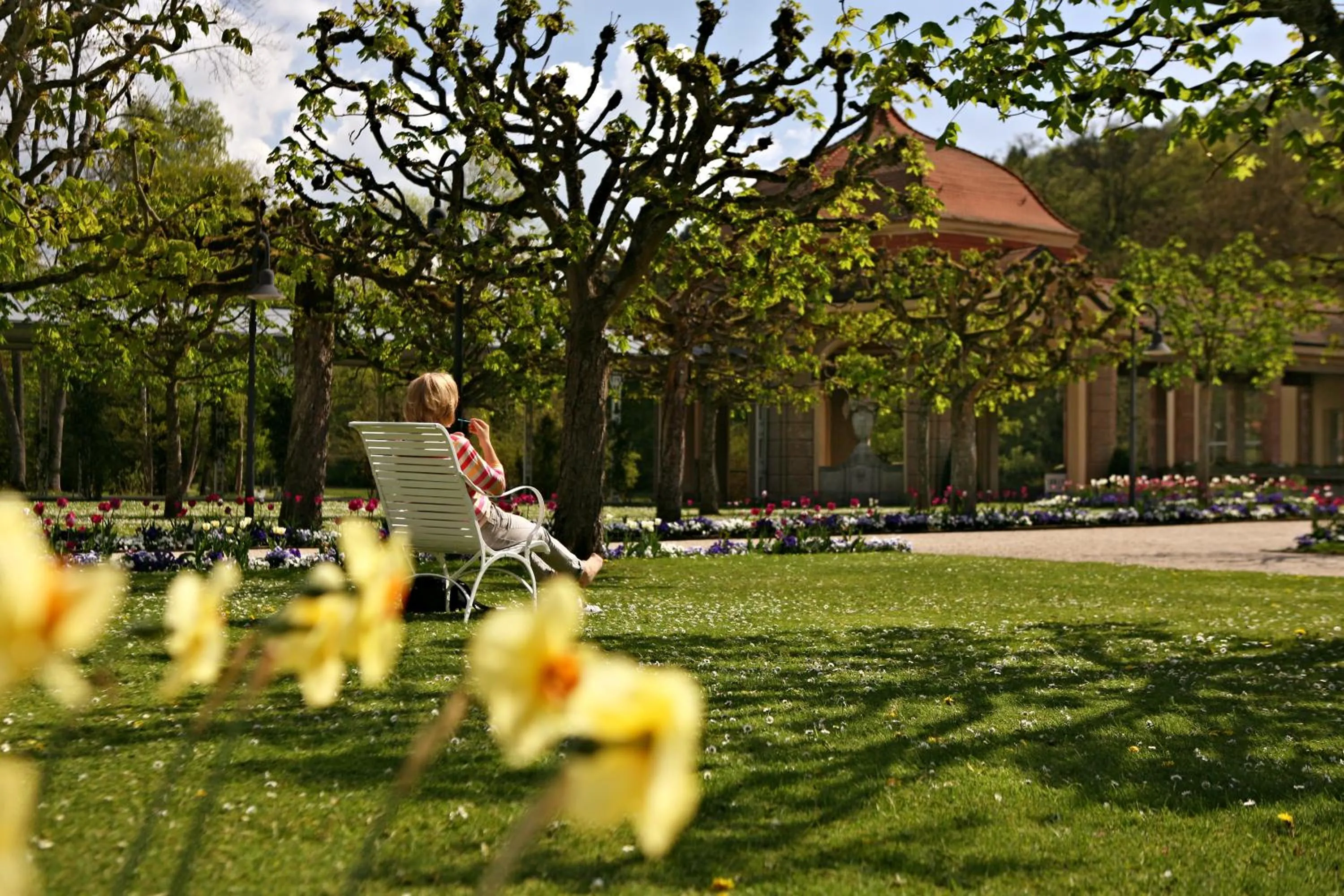 Natural landscape in Badhotel Bad Brückenau