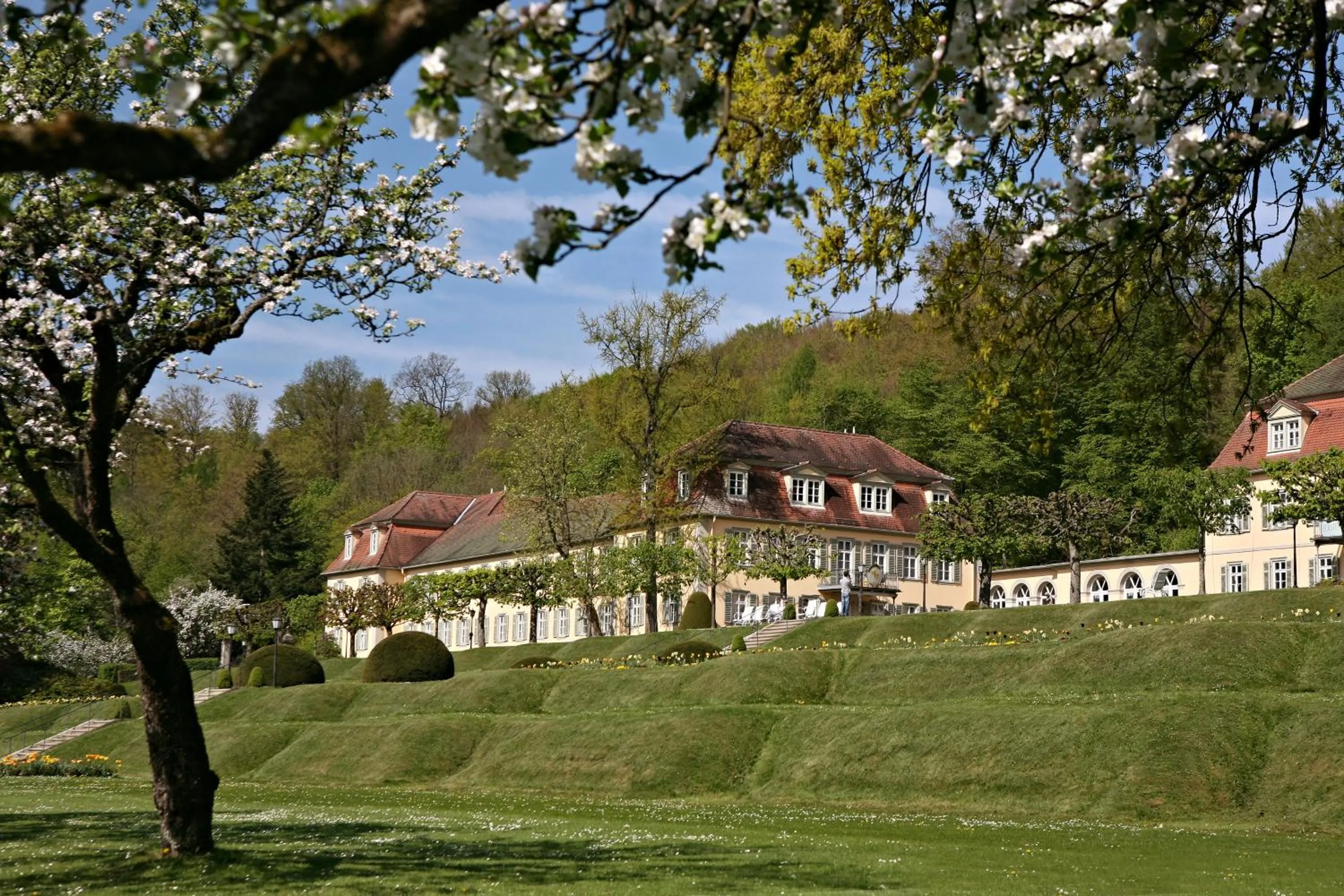 Natural landscape in Badhotel Bad Brückenau