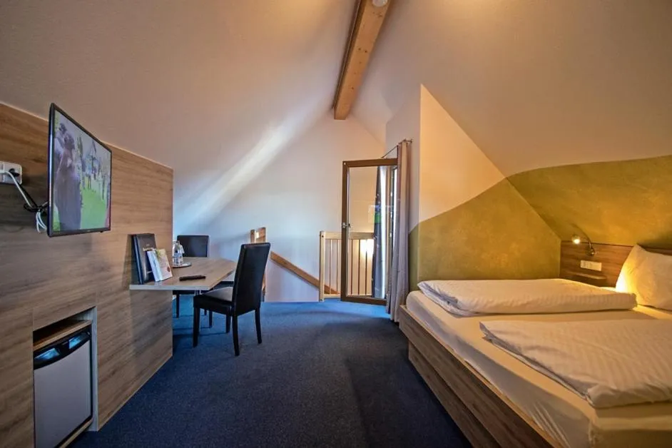 Bed in Hotel Klosterbräustuben