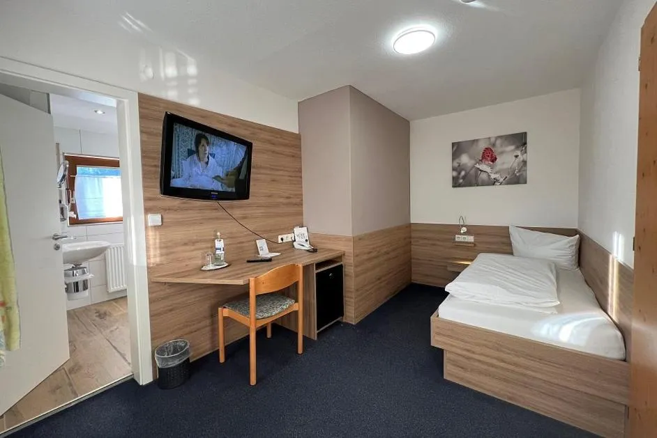 Bed in Hotel Klosterbräustuben