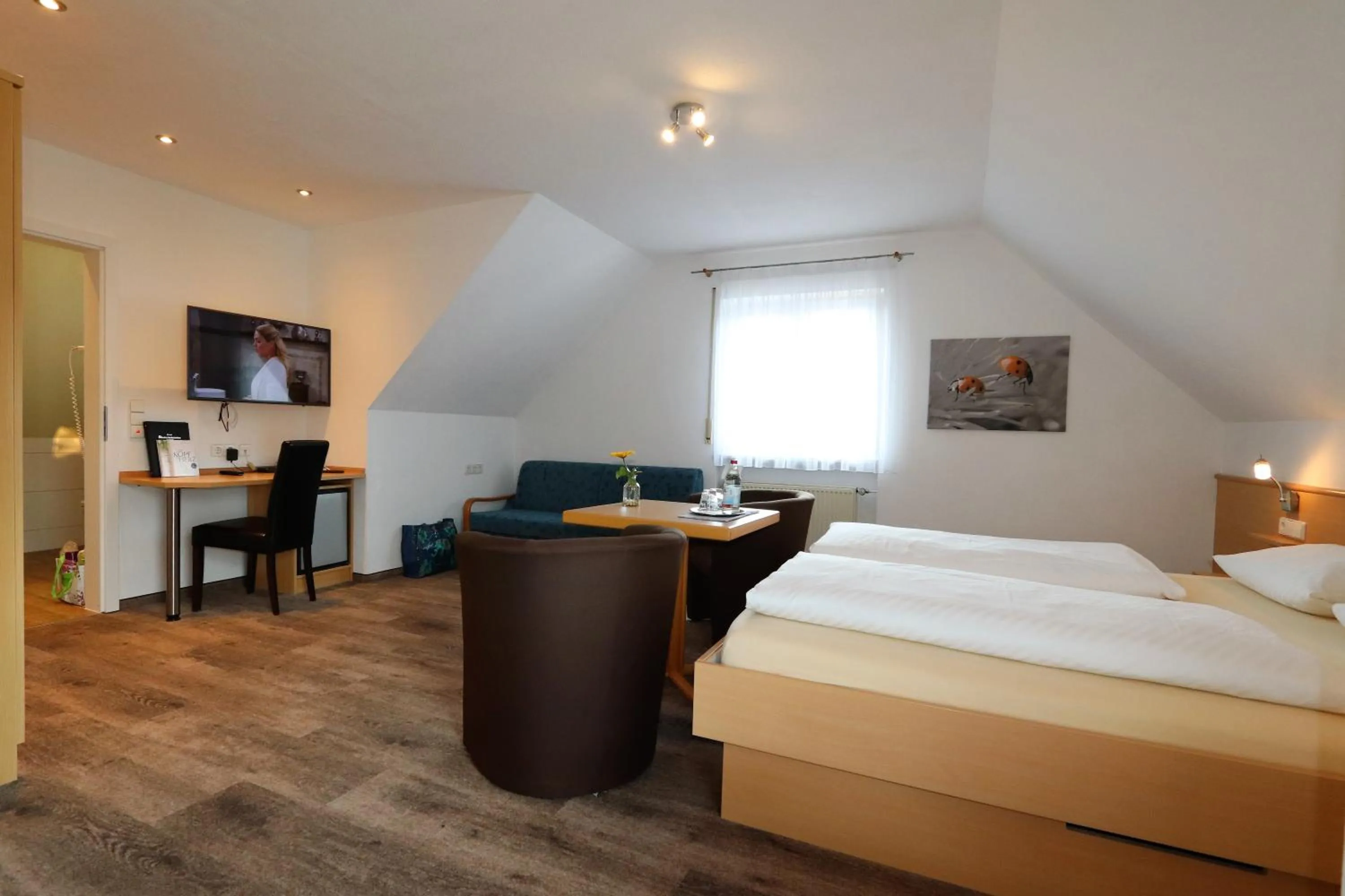 Bed in Hotel Klosterbräustuben