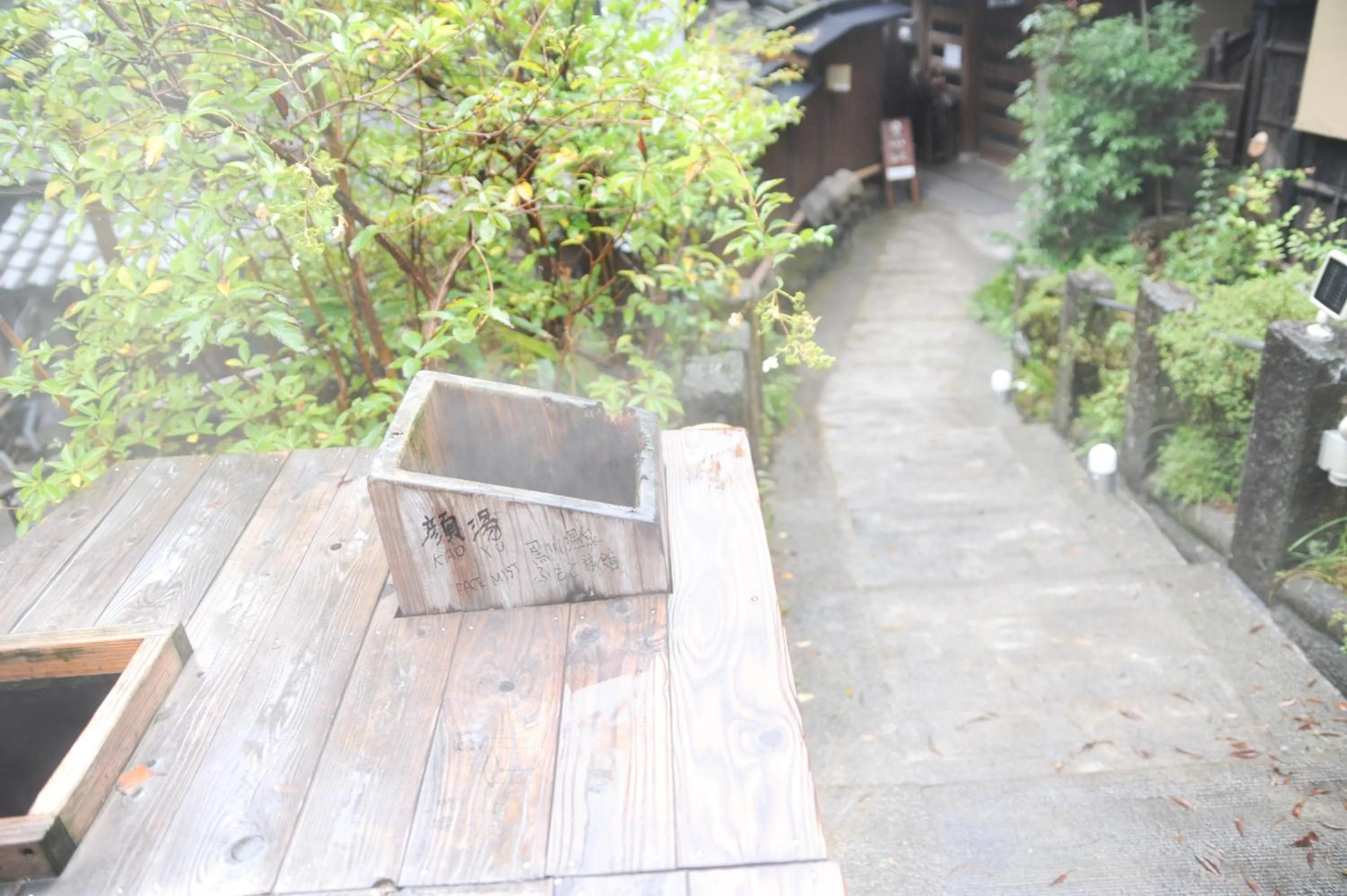 Hot Spring Bath in Fumoto Ryokan