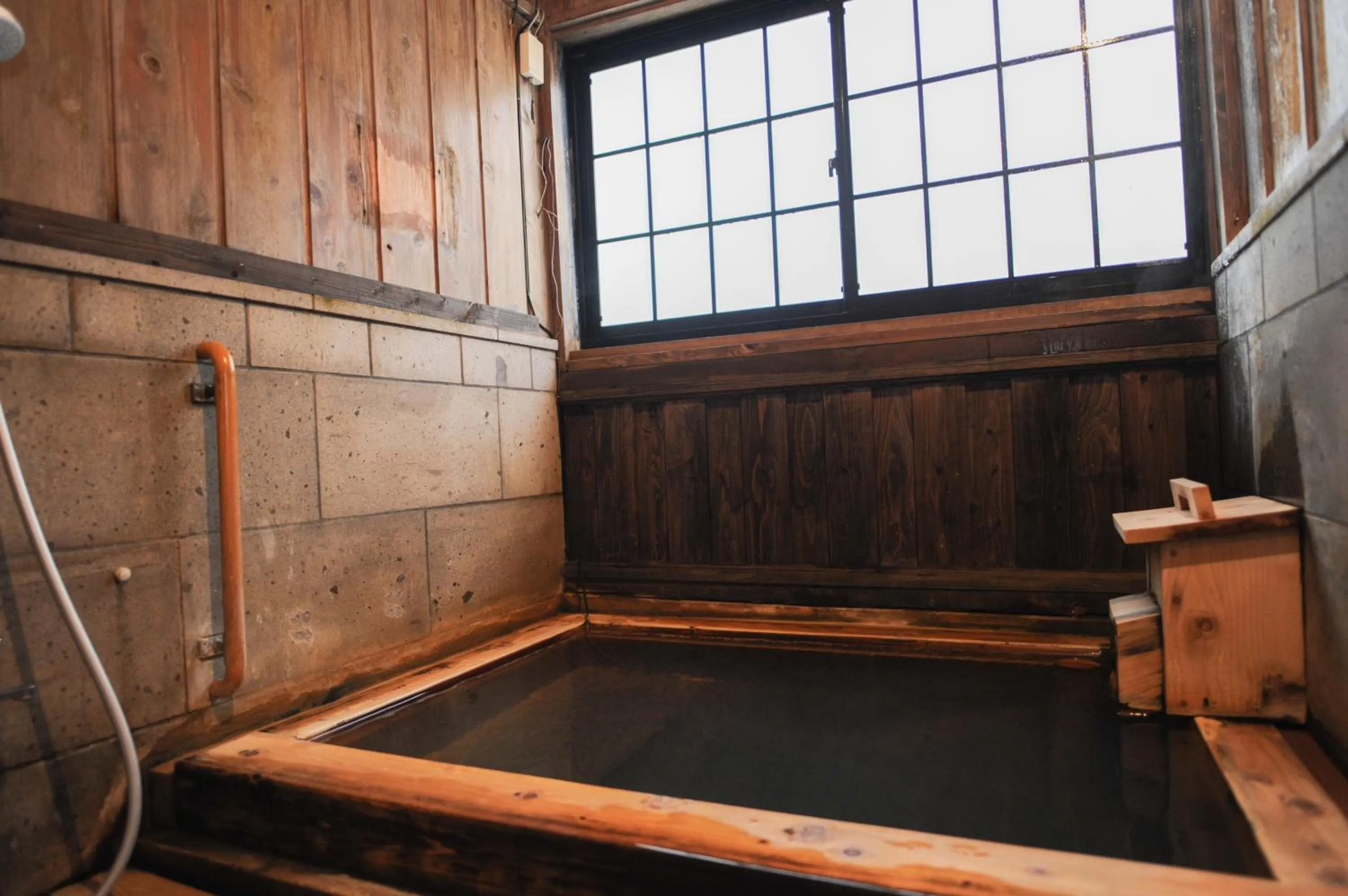 Hot Spring Bath in Fumoto Ryokan