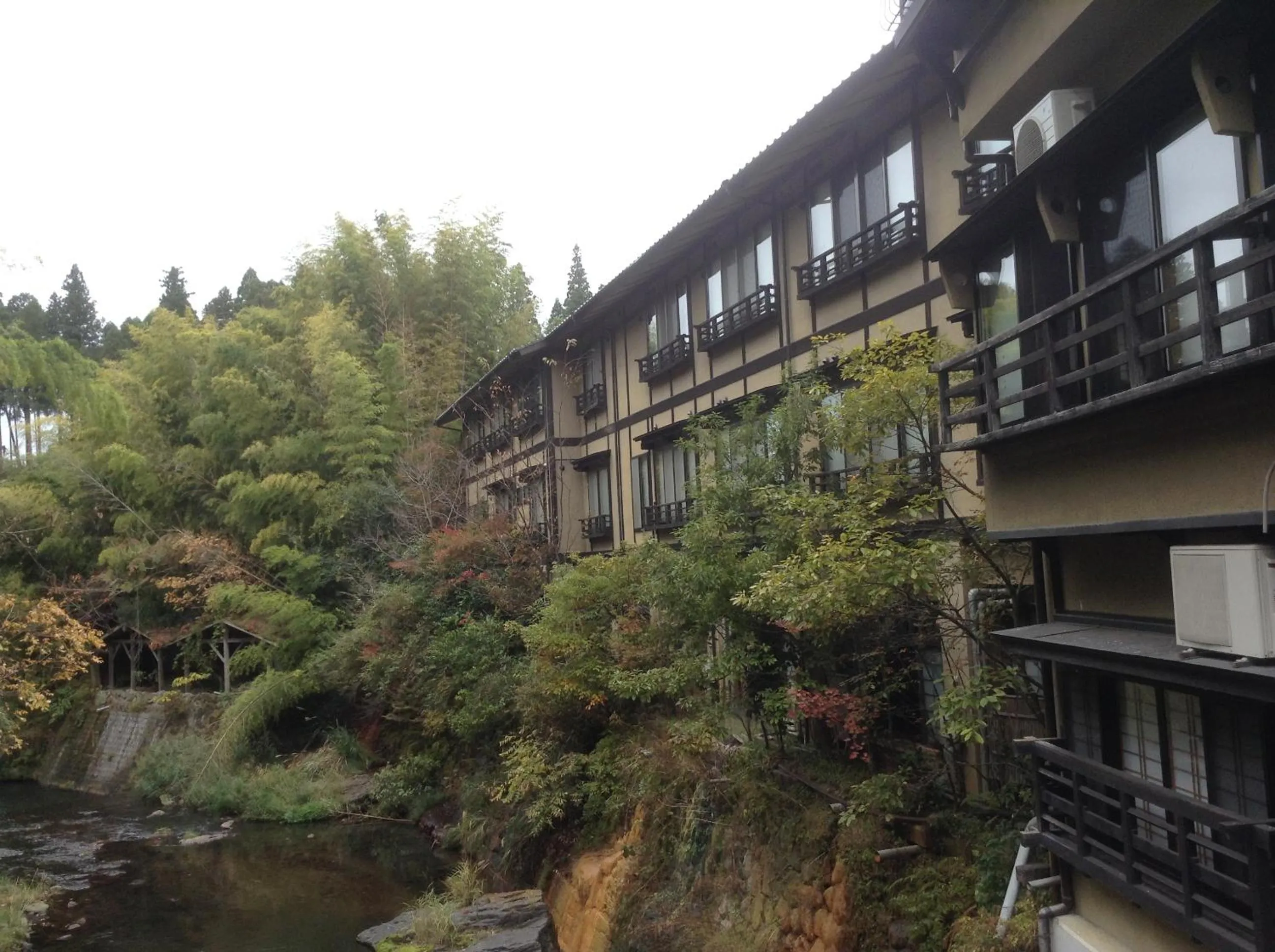 Facade/entrance in Fumoto Ryokan
