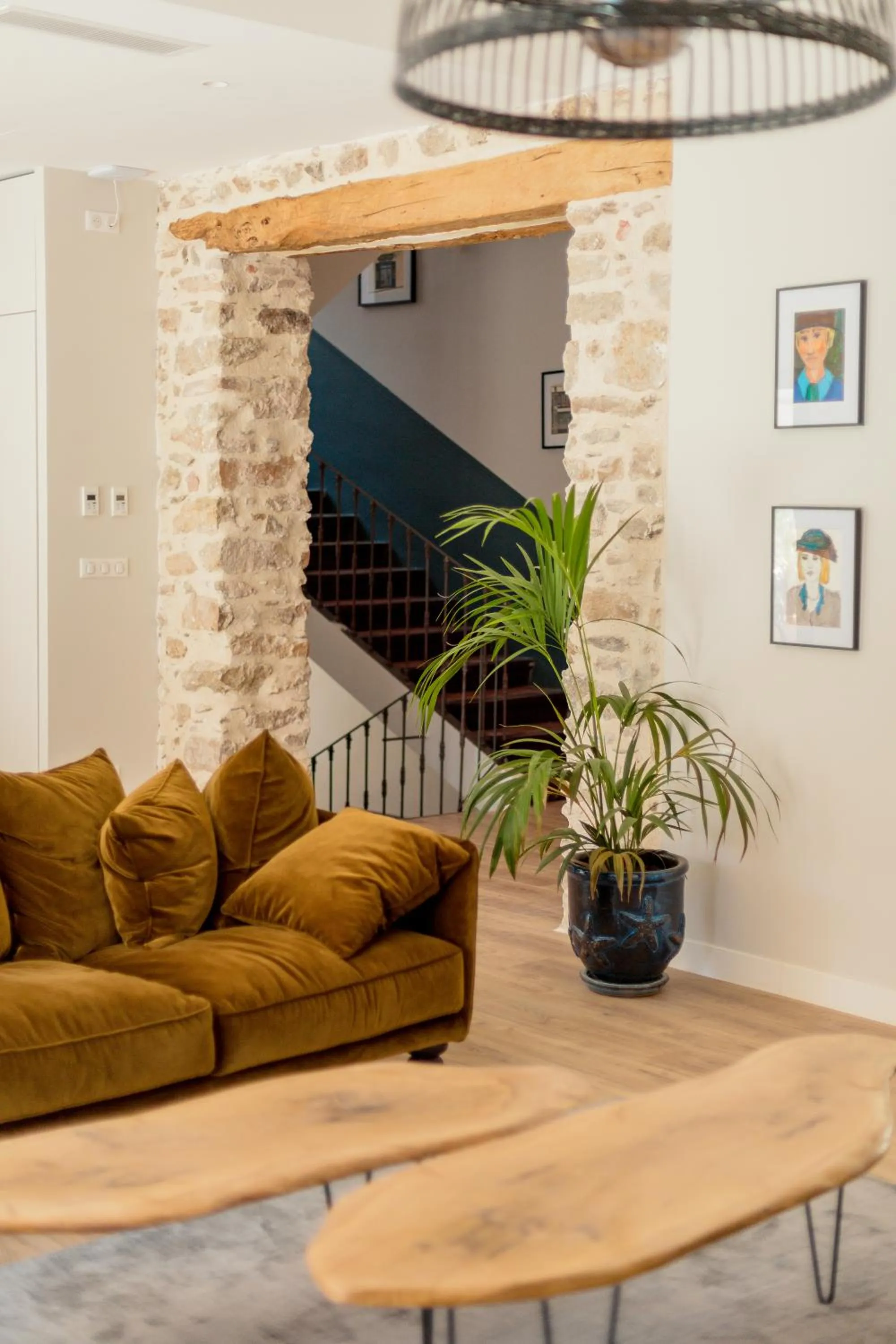 Living room in UNE HISTOIRE DE FAMILLE