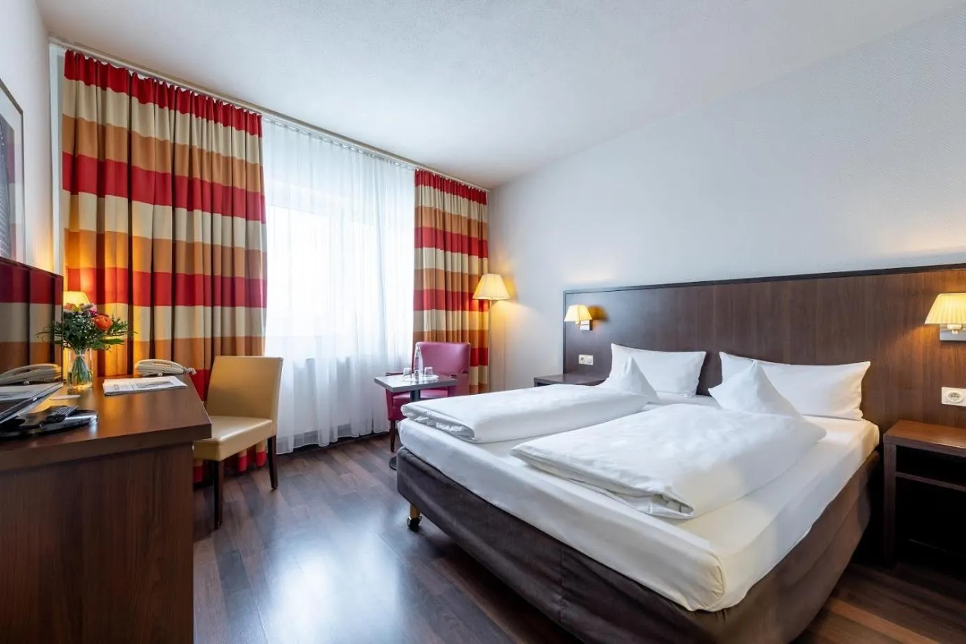 Bed in Trip Inn Frankfurt Nordwestzentrum