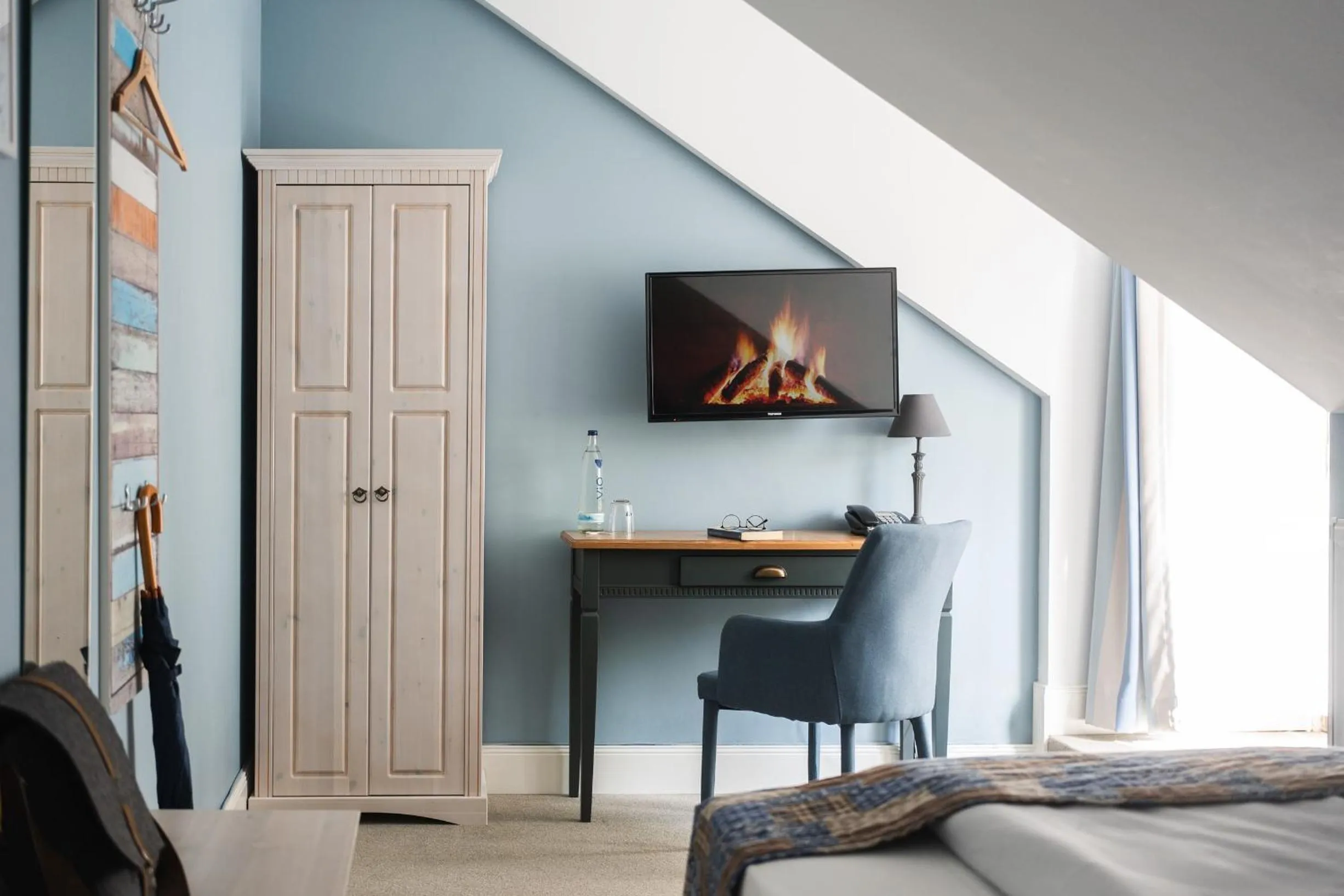 Bed in Kleinhuis Hotel Mellingburger Schleuse