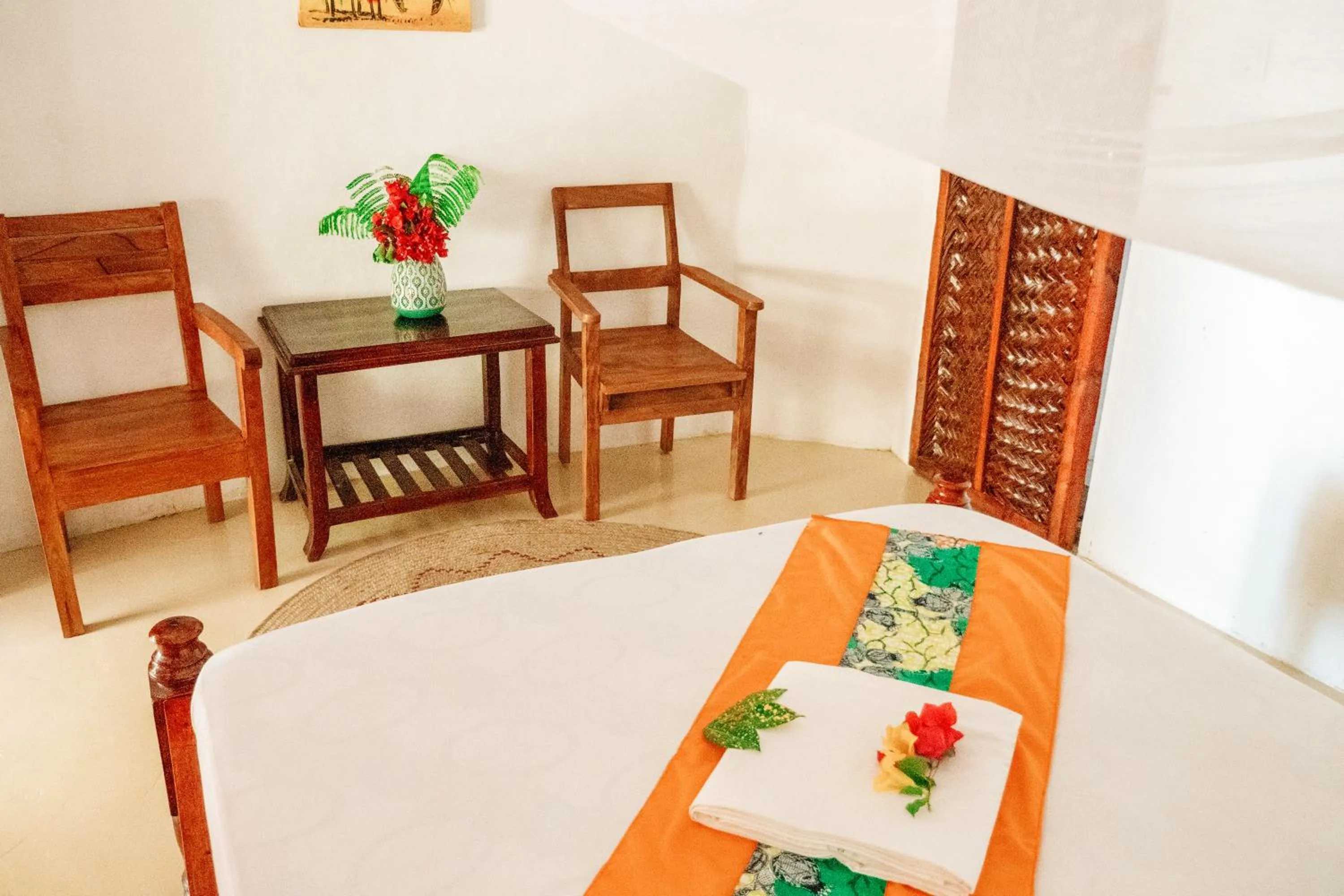 Bed in Zanzibar Gem Beach Bungalows