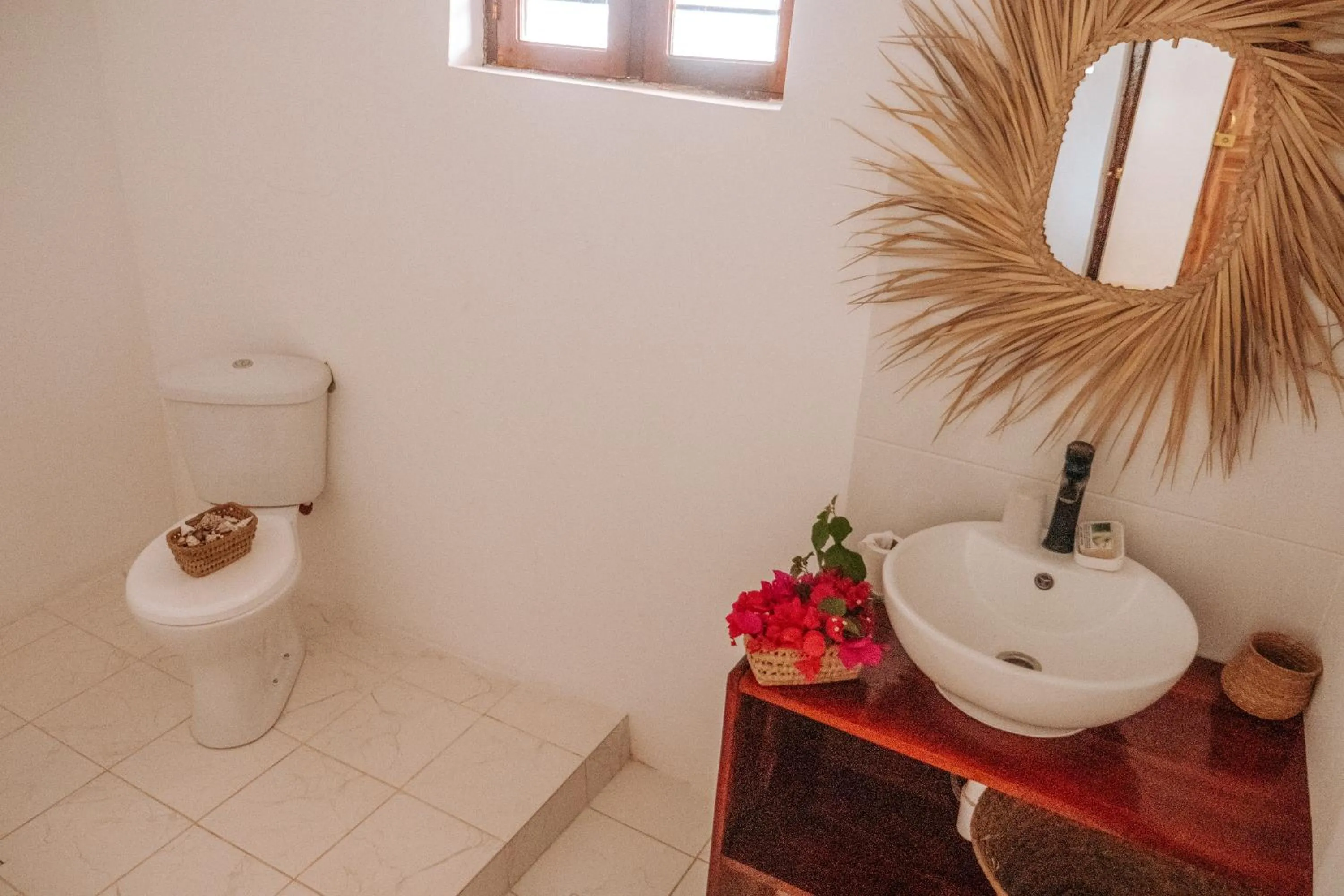 Bathroom in Zanzibar Gem Beach Bungalows