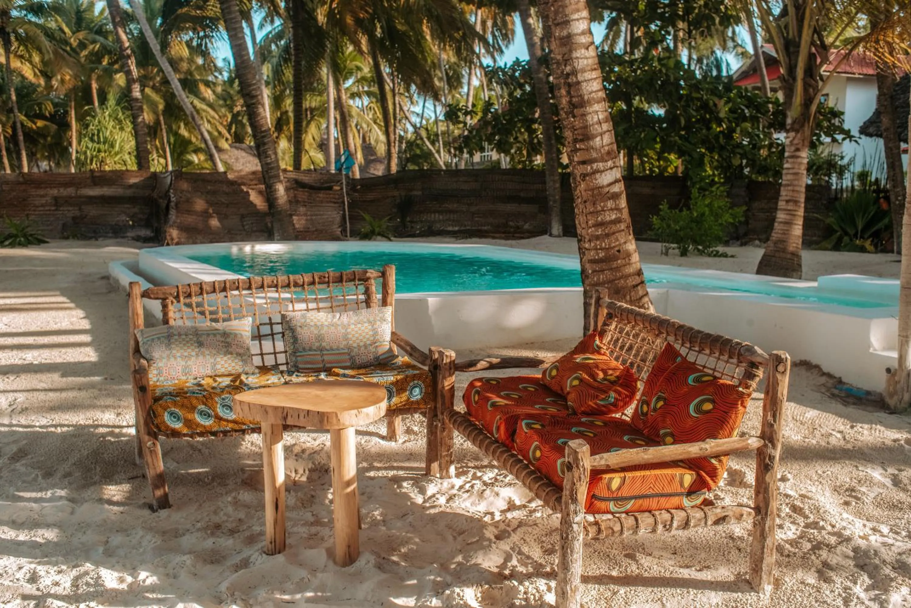 Swimming pool in Zanzibar Gem Beach Bungalows