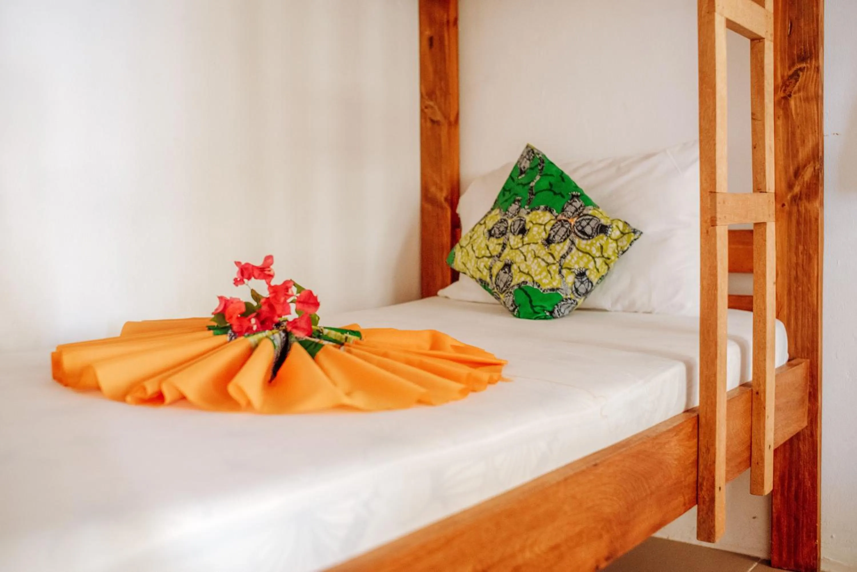 Bed in Zanzibar Gem Beach Bungalows