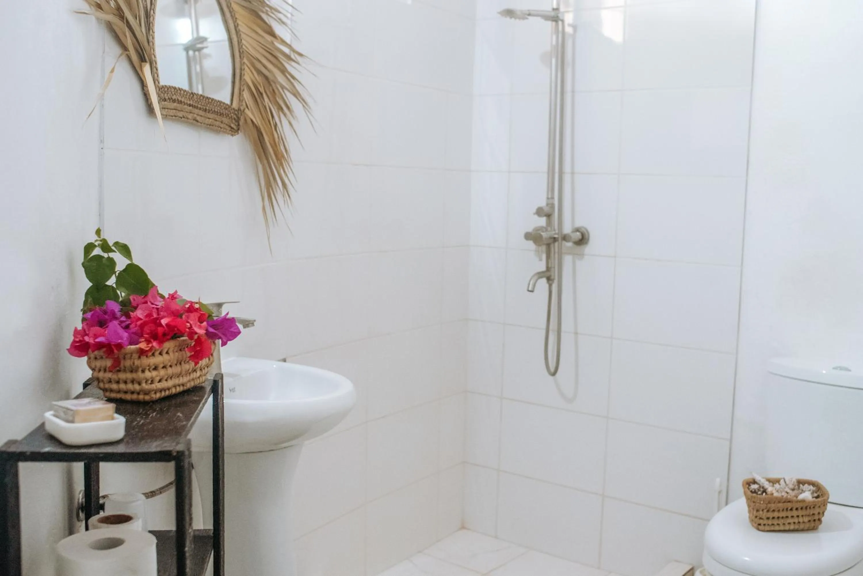 Shower in Zanzibar Gem Beach Bungalows