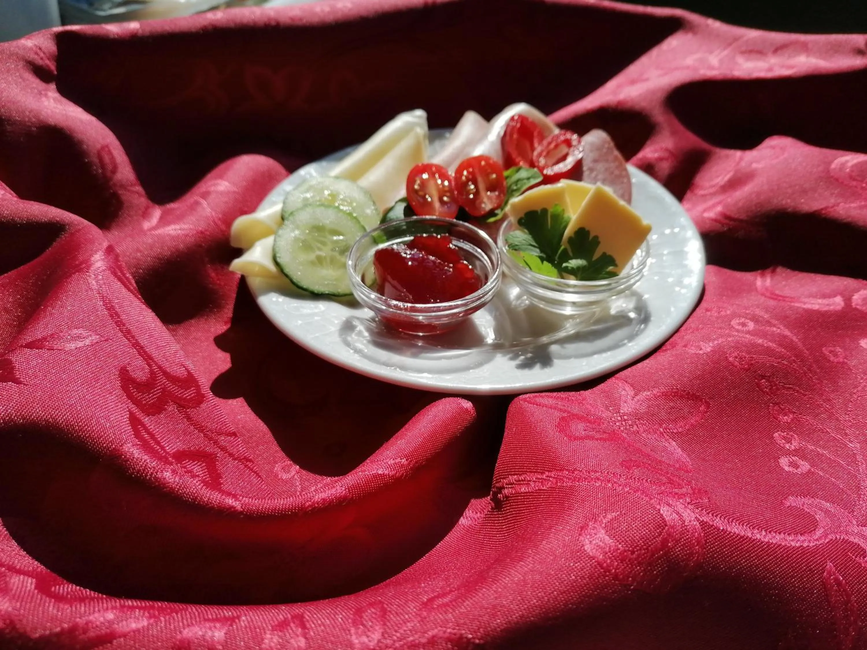 Food close-up in Hotel Mainperle