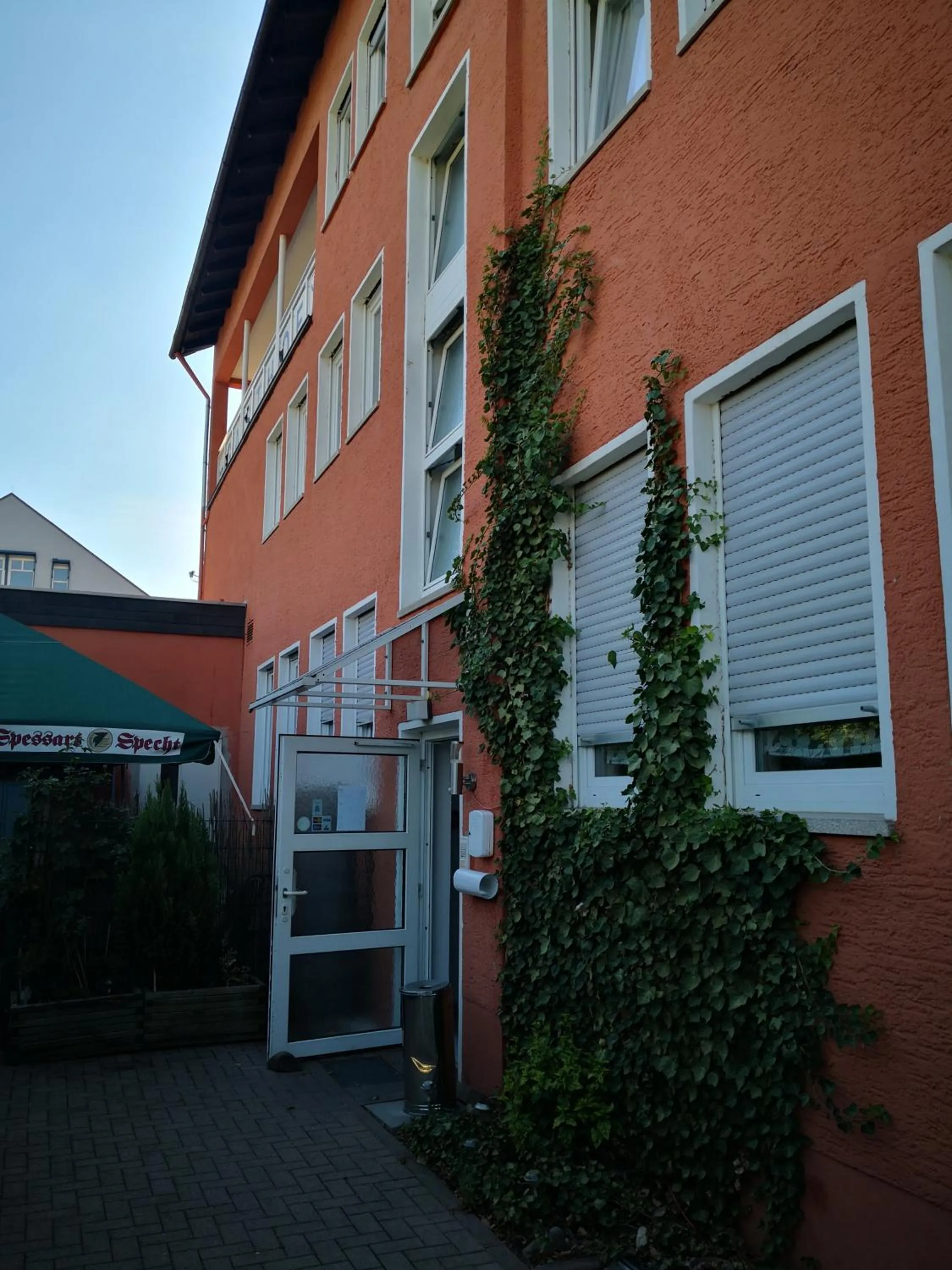 Patio in Hotel Mainperle