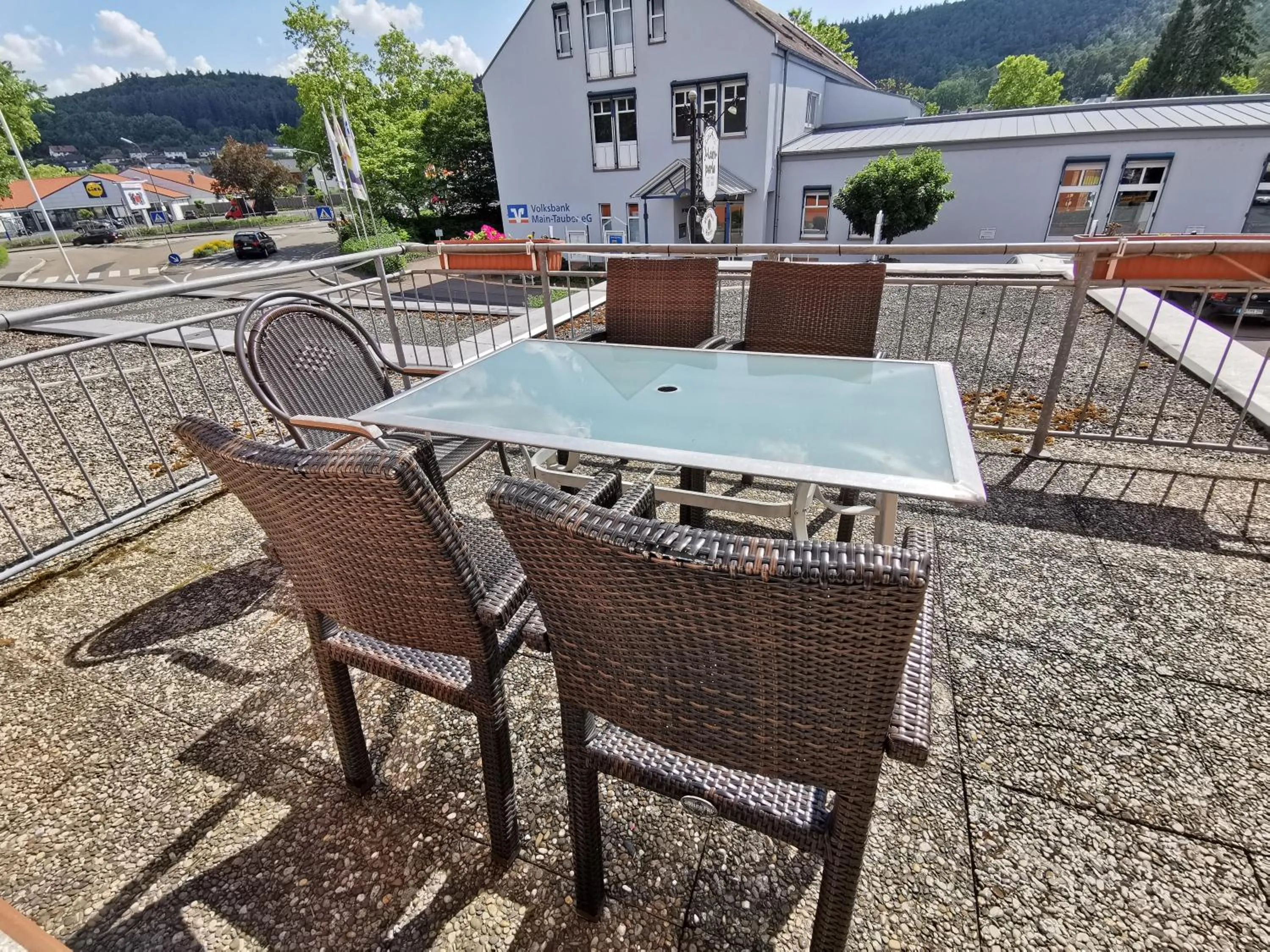 Balcony/Terrace in Hotel Mainperle