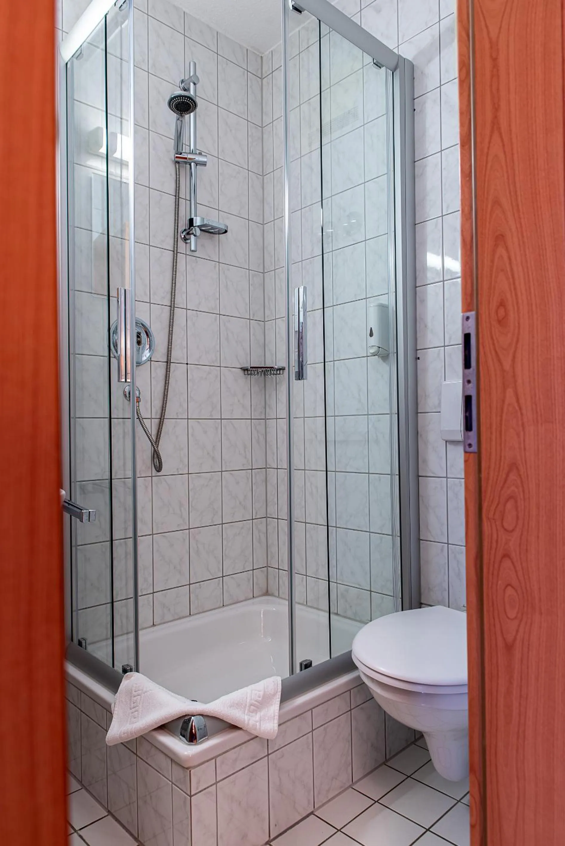 Shower in Hotel Mainperle