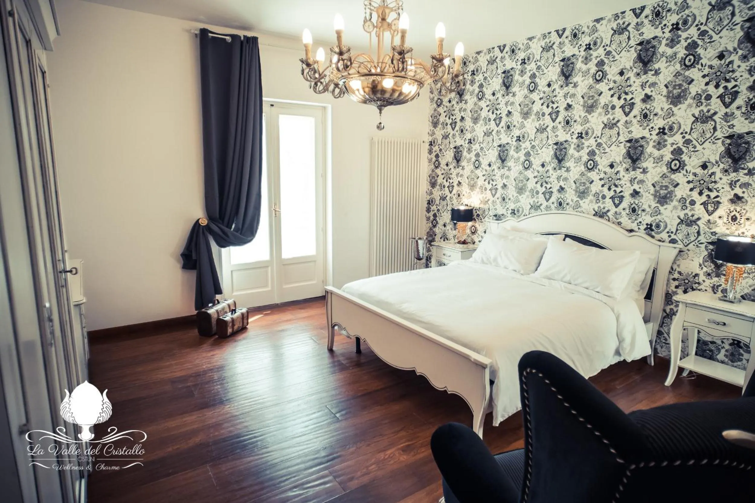 Bed in La Valle Del Cristallo Wellness & Charme