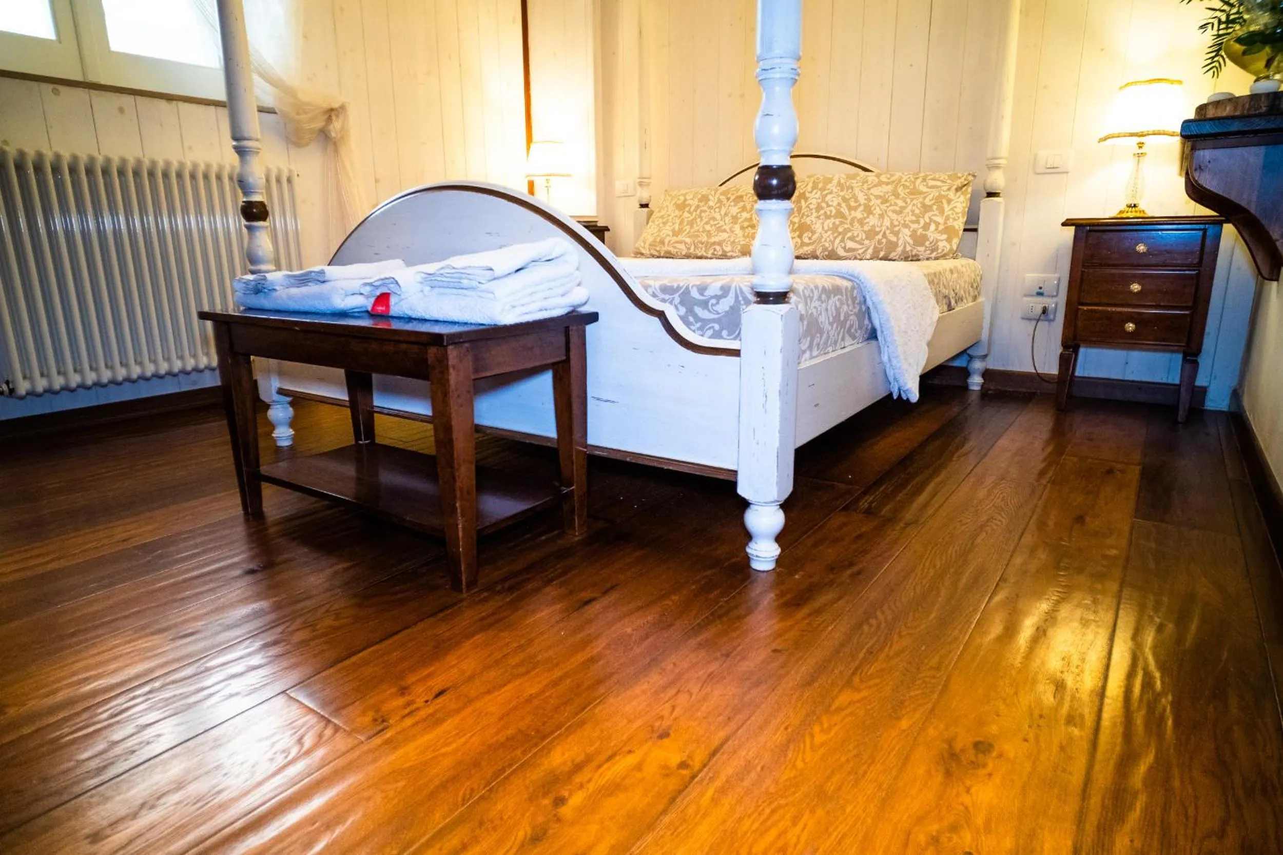 Bed in La Valle Del Cristallo Wellness & Charme