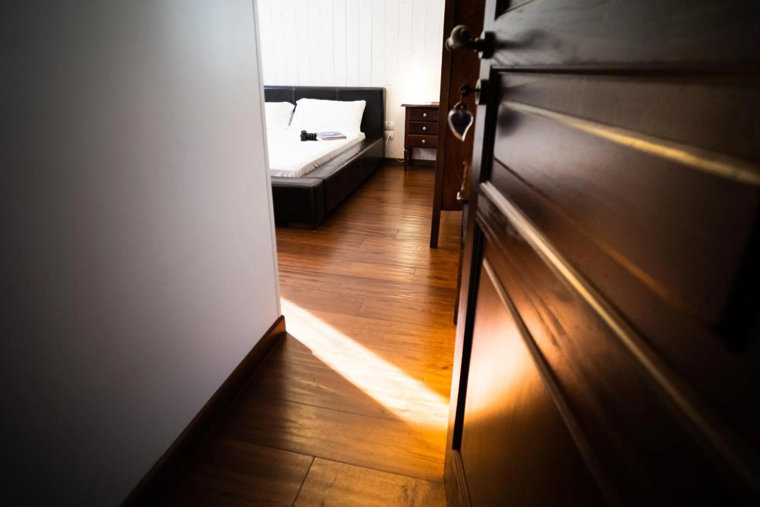 Bed in La Valle Del Cristallo Wellness & Charme