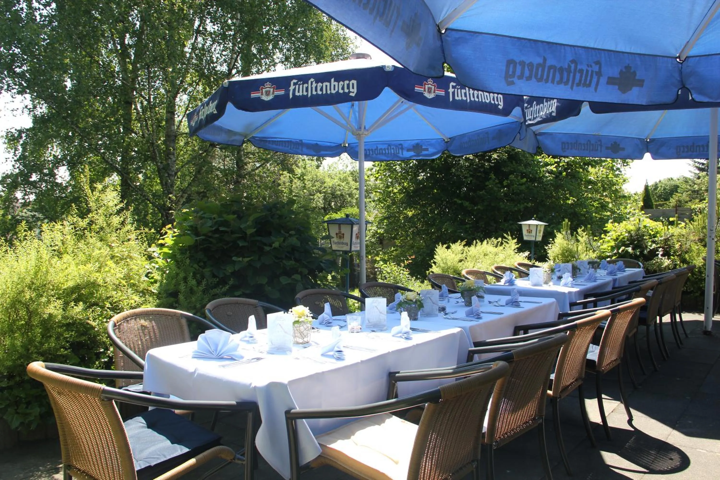 Garden in Gasthof Landhotel Hirsch