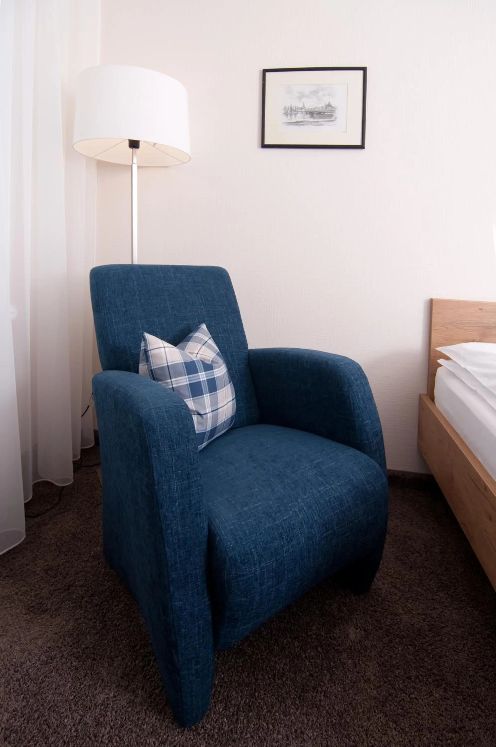 Decorative detail, Bed in Gasthof Landhotel Hirsch