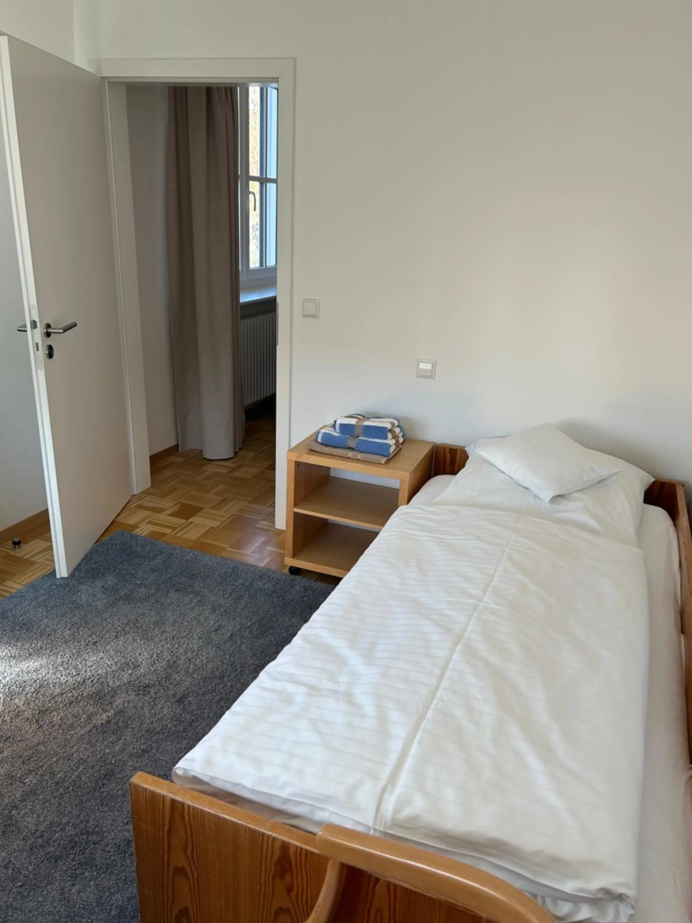 Bedroom, Bed in Gasthof Landhotel Hirsch