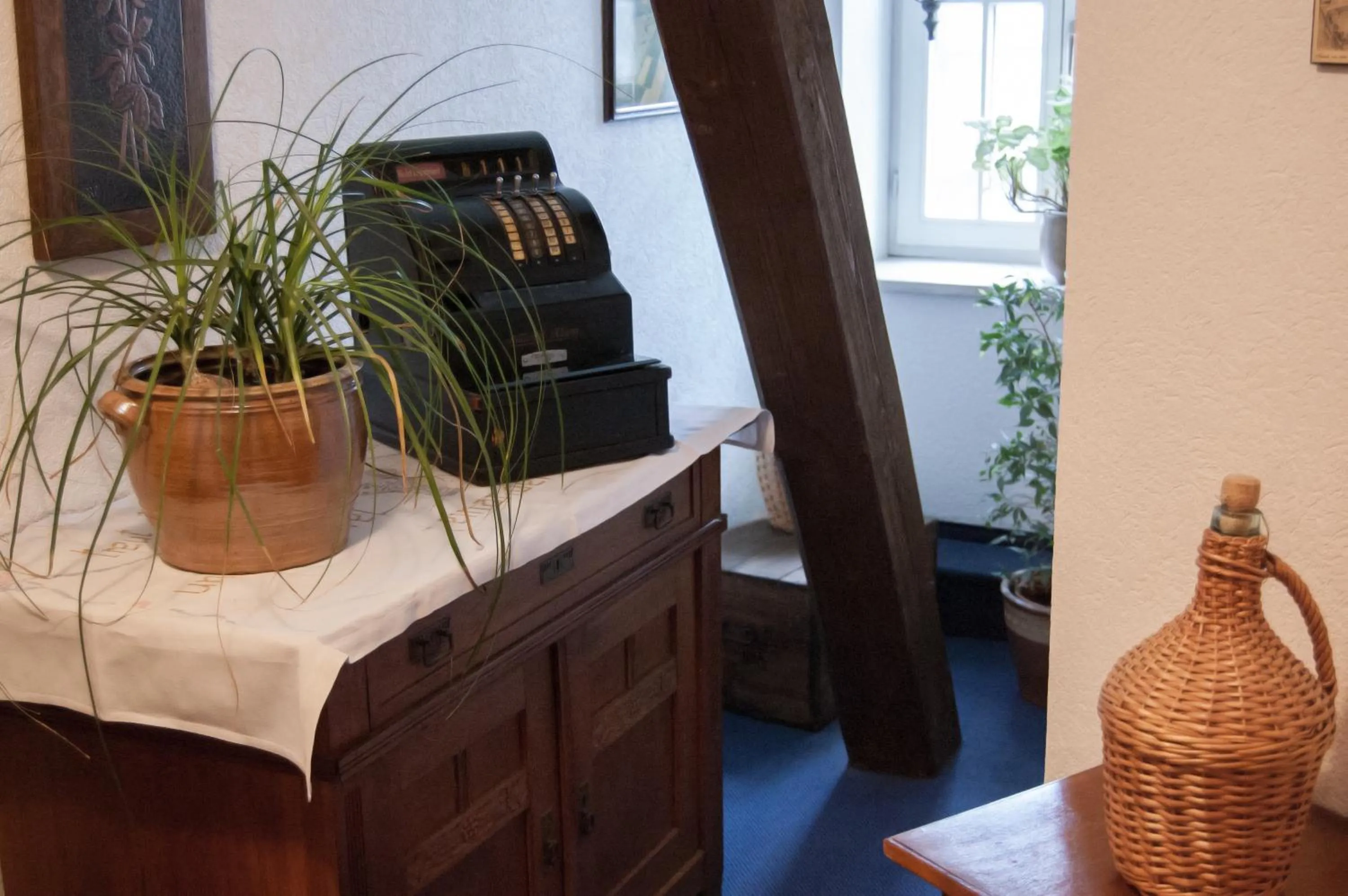 Decorative detail in Gasthof Landhotel Hirsch