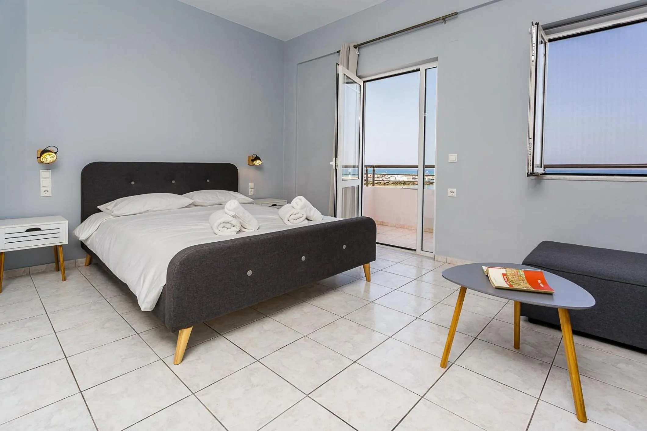 Bedroom in Sole Mare Seaside Apartments