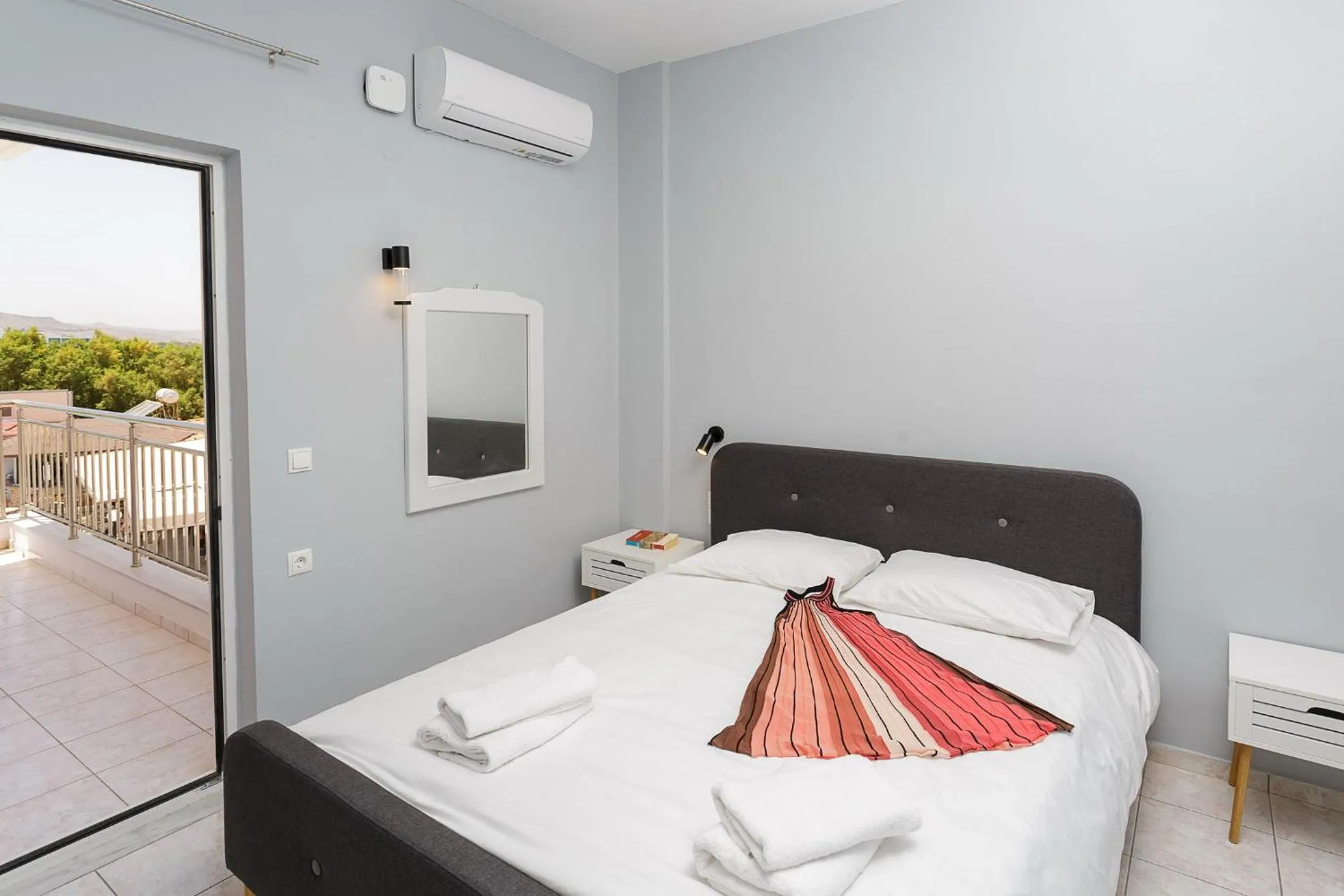 Bedroom in Sole Mare Seaside Apartments