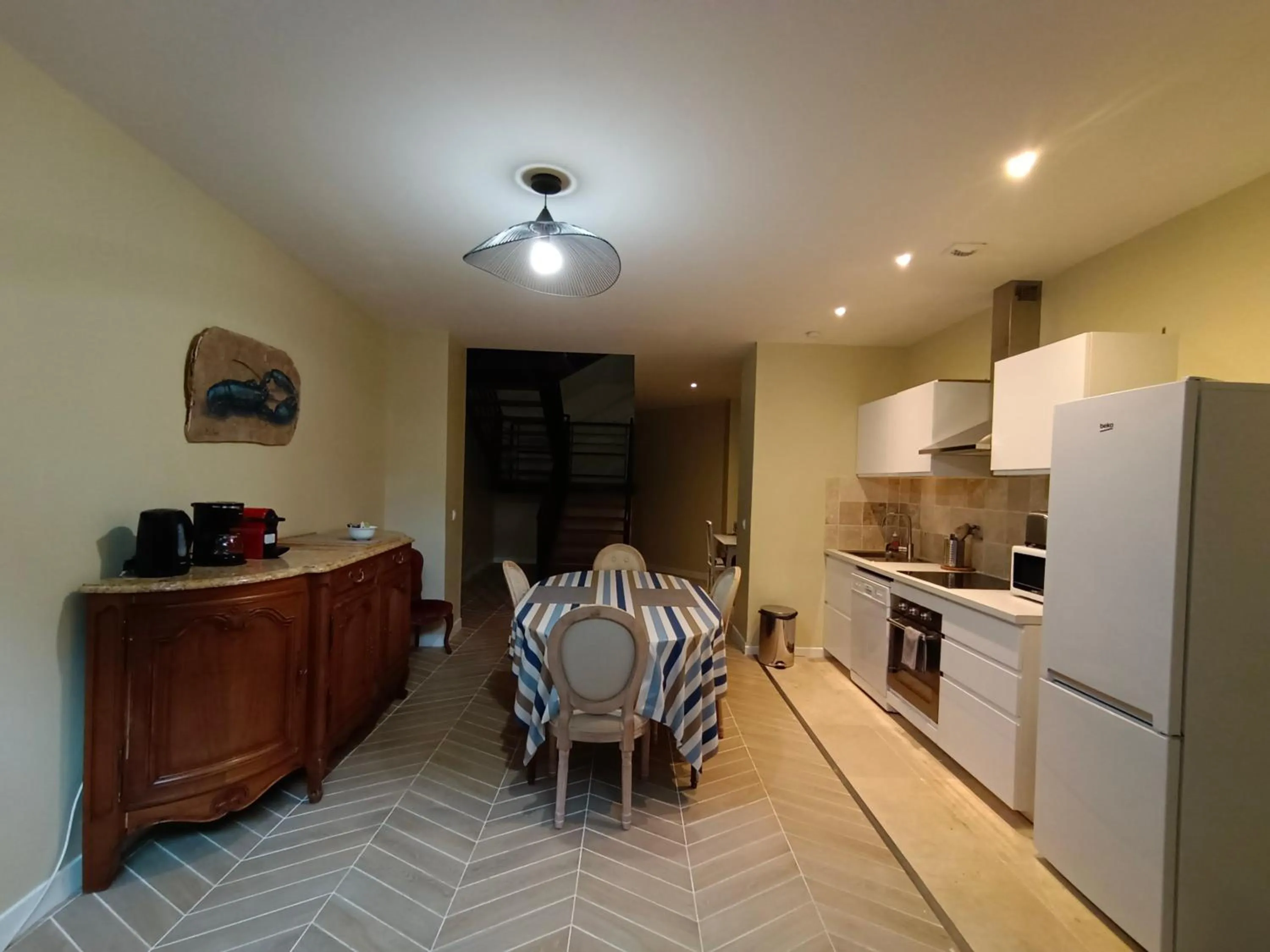 kitchen in Duc de Bretagne Luxury Apparthotel