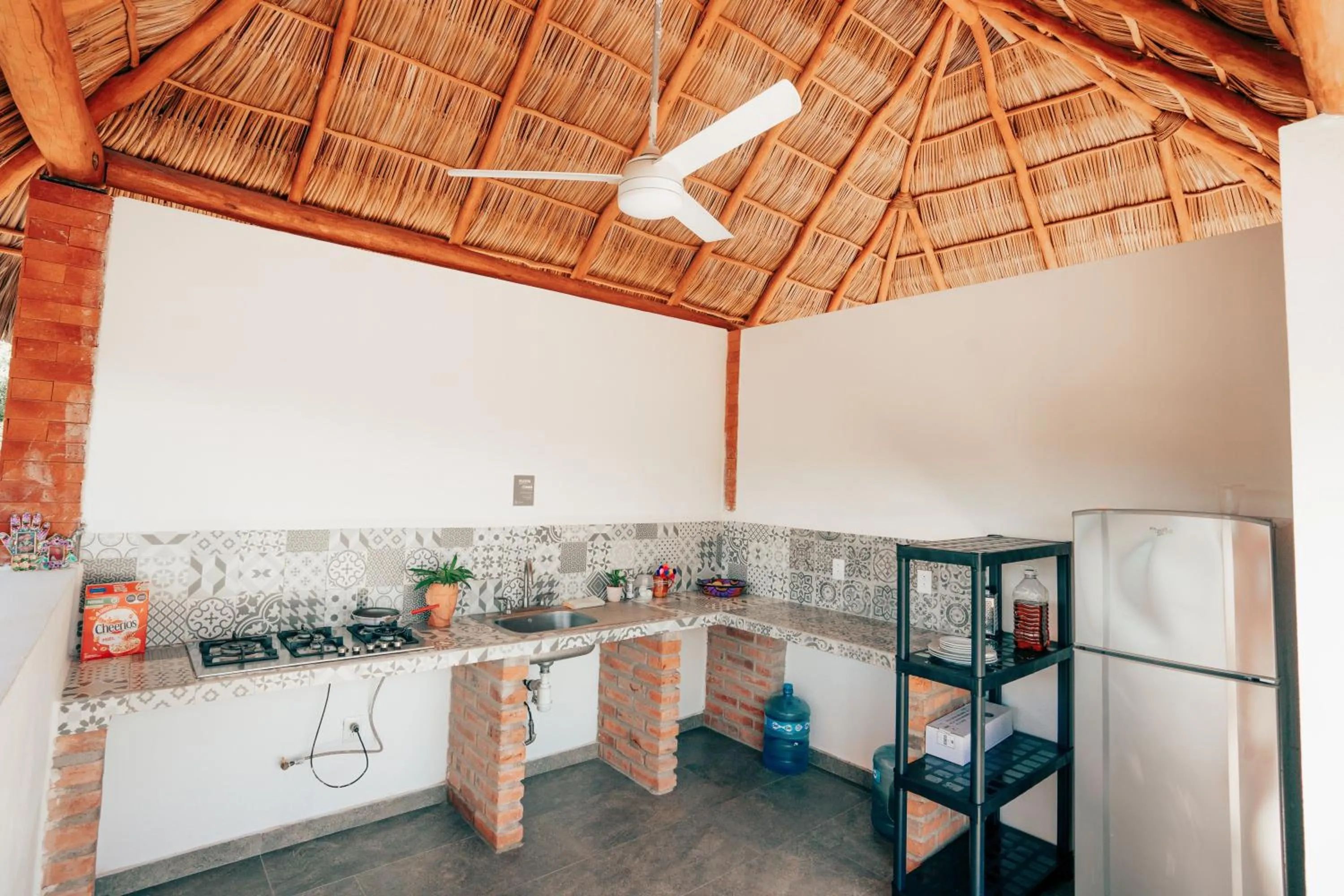 Kitchen or kitchenette in Viajero Sayulita Hostel