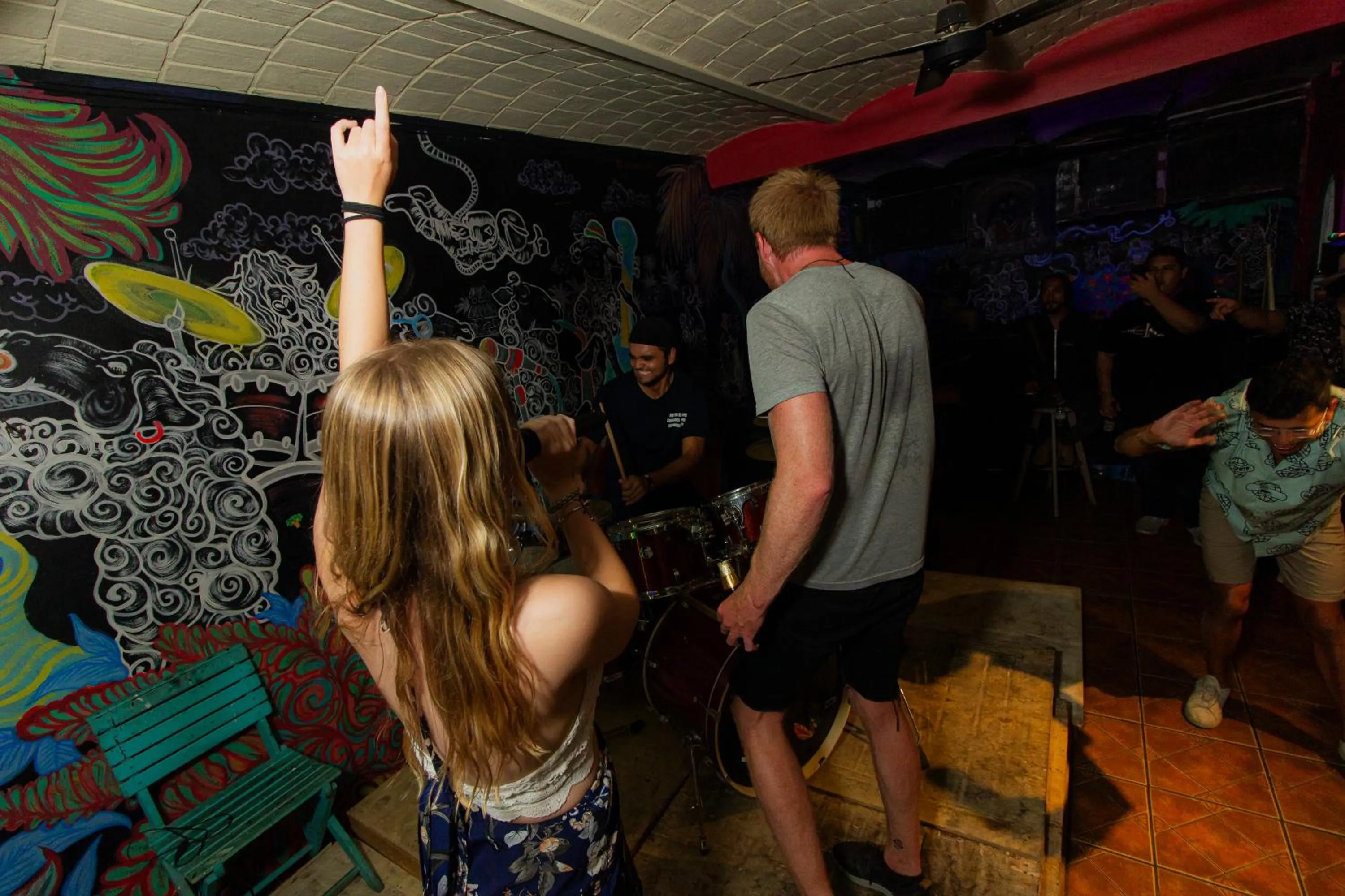 People in Viajero Sayulita Hostel