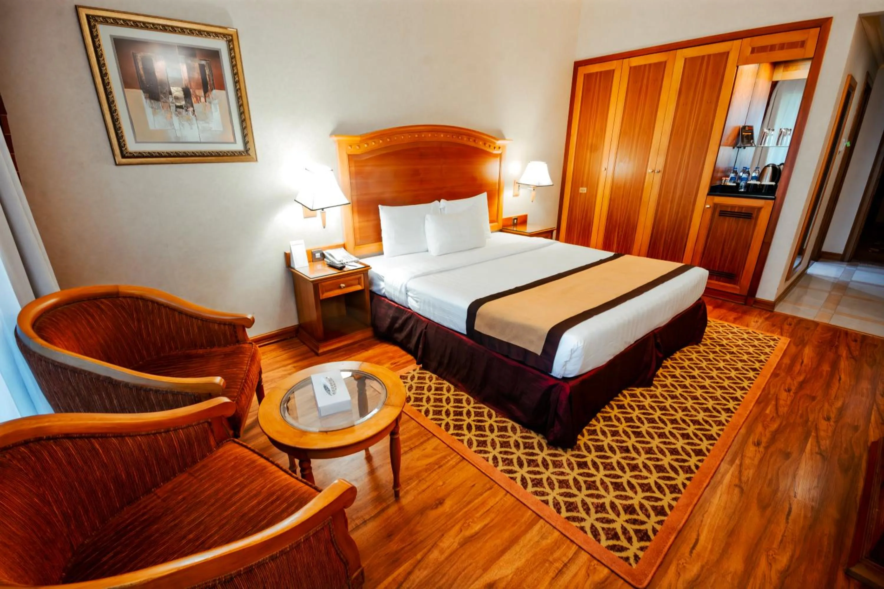 Bed in Avenue Hotel Dubai