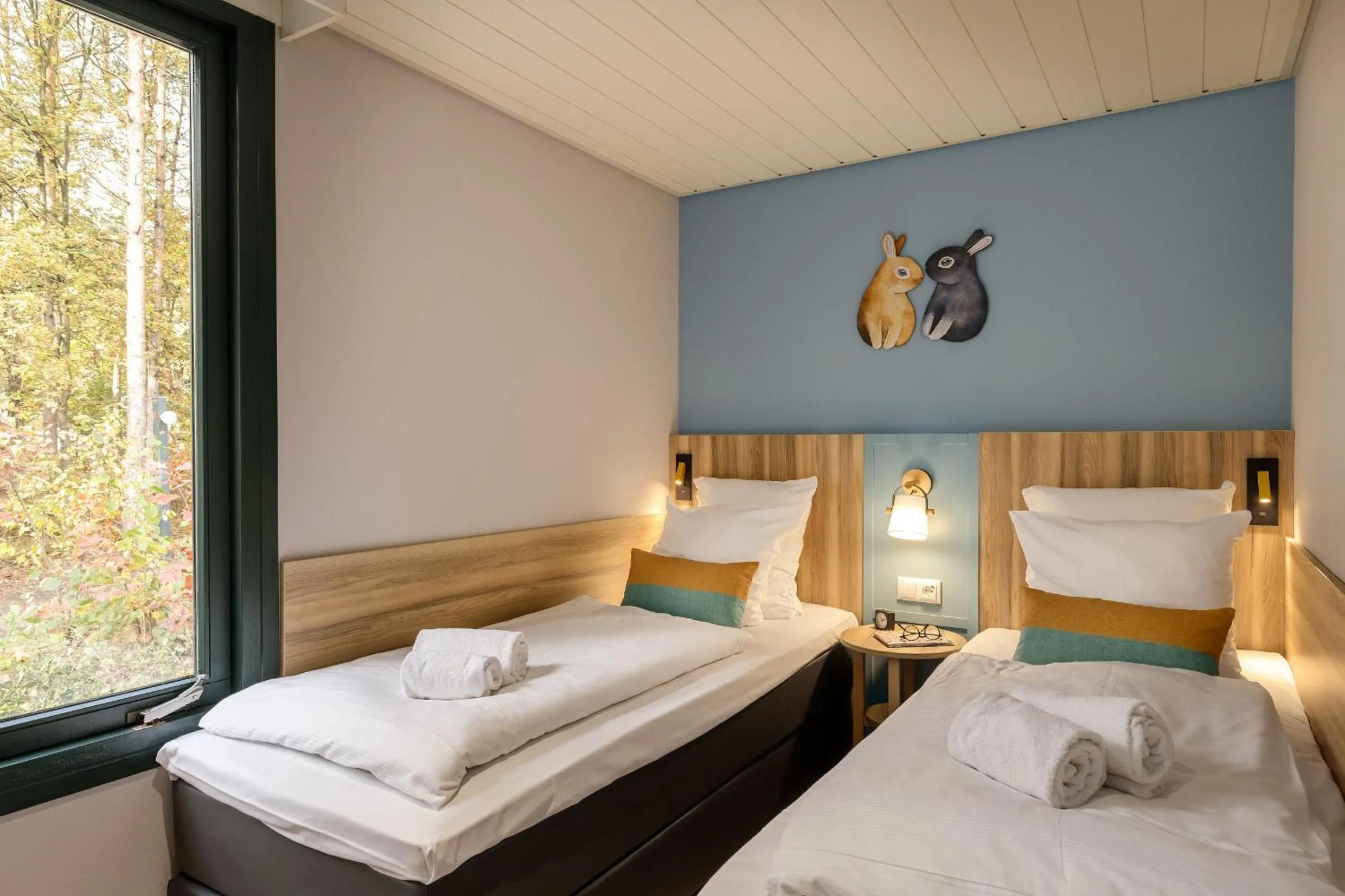 Bedroom, Bed in Center Parcs Bispinger Lüneburger Heide