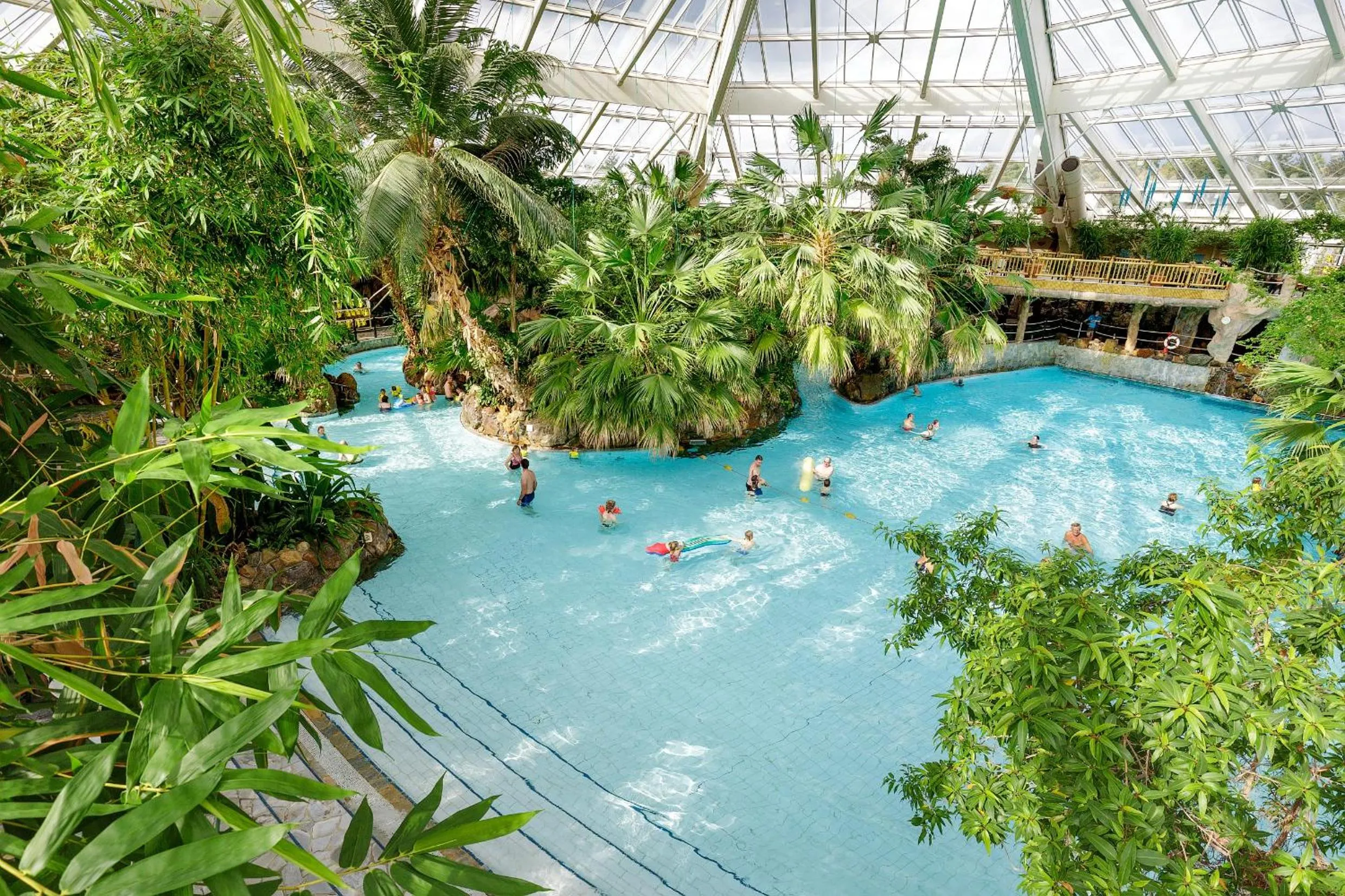 Pool view in Center Parcs Bispinger Lüneburger Heide