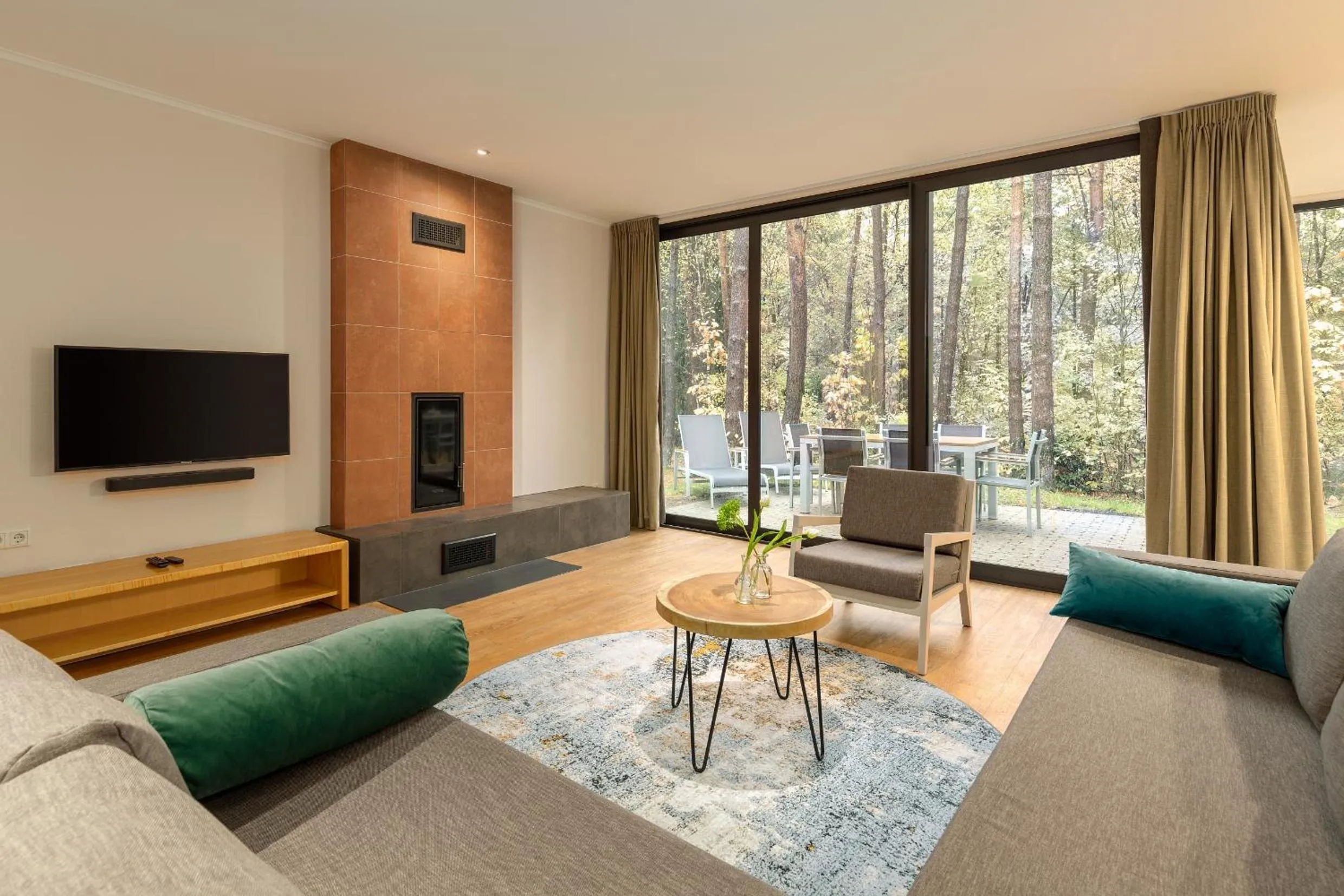 Living room in Center Parcs Bispinger Lüneburger Heide